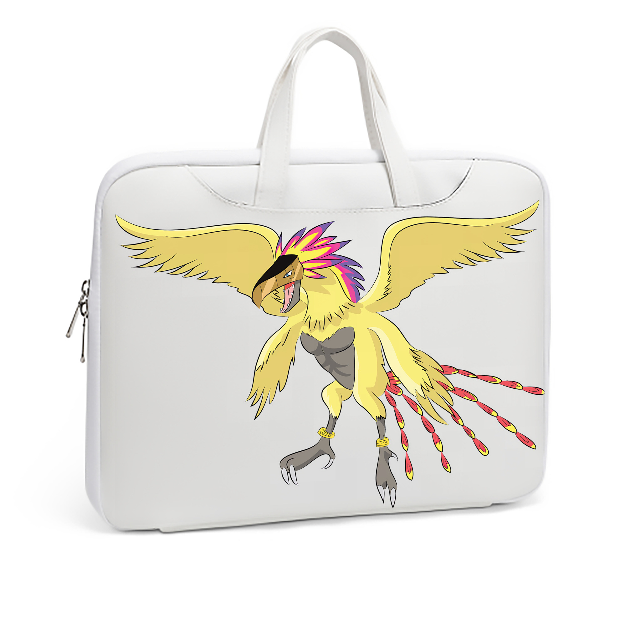 （画像用） Digimon デジタルモンスター/デジモン レザーラップトップバッグ　ノートパソコンケース
