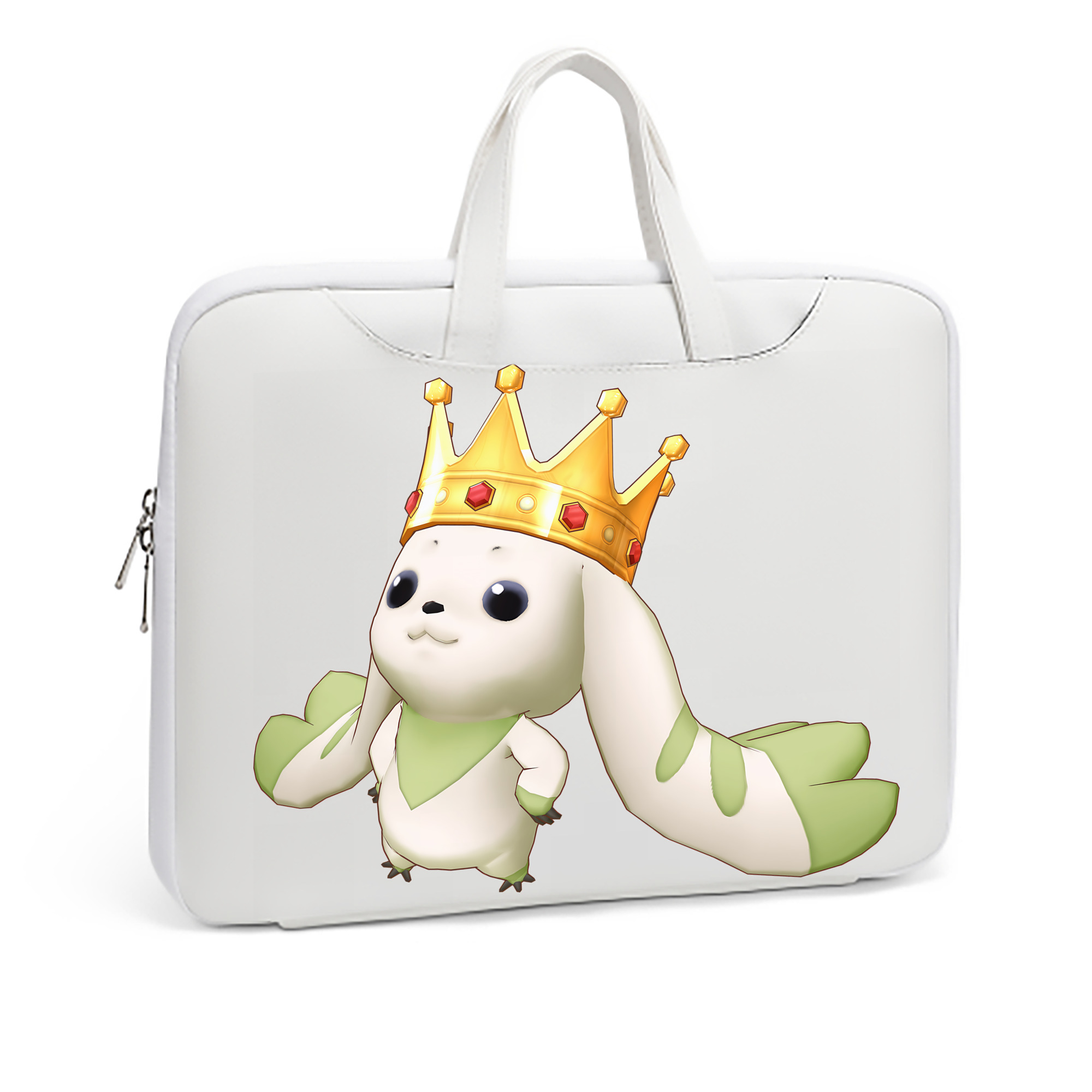（画像用） Digimon デジタルモンスター/デジモン レザーラップトップバッグ　ノートパソコンケース