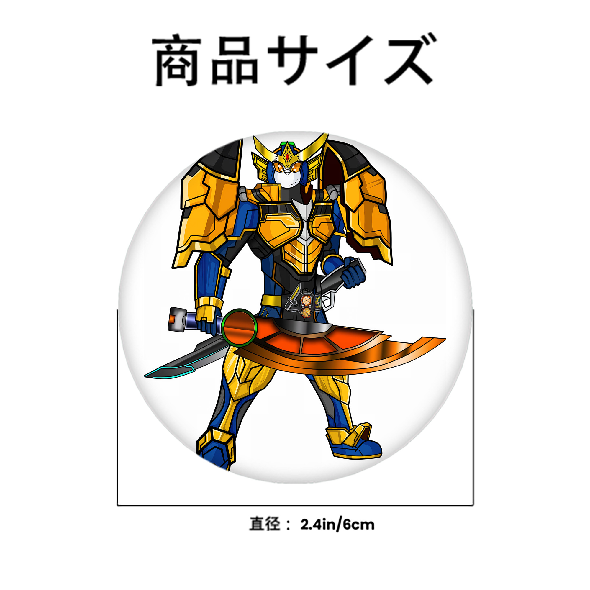 Digimon デジタルモンスター/デジモン 6cm 缶バッジ 複数セット