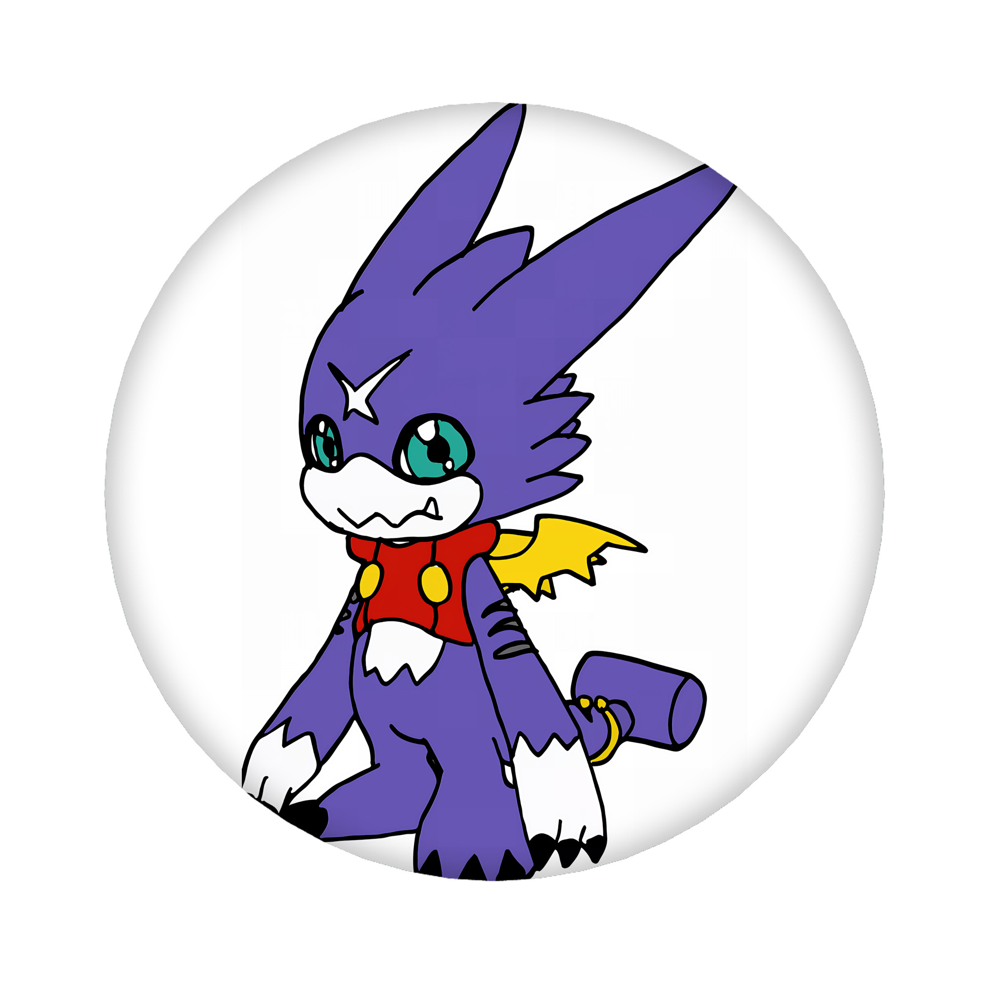 （画像用） Digimon デジタルモンスター/デジモン 6cm 缶バッジ 複数セット