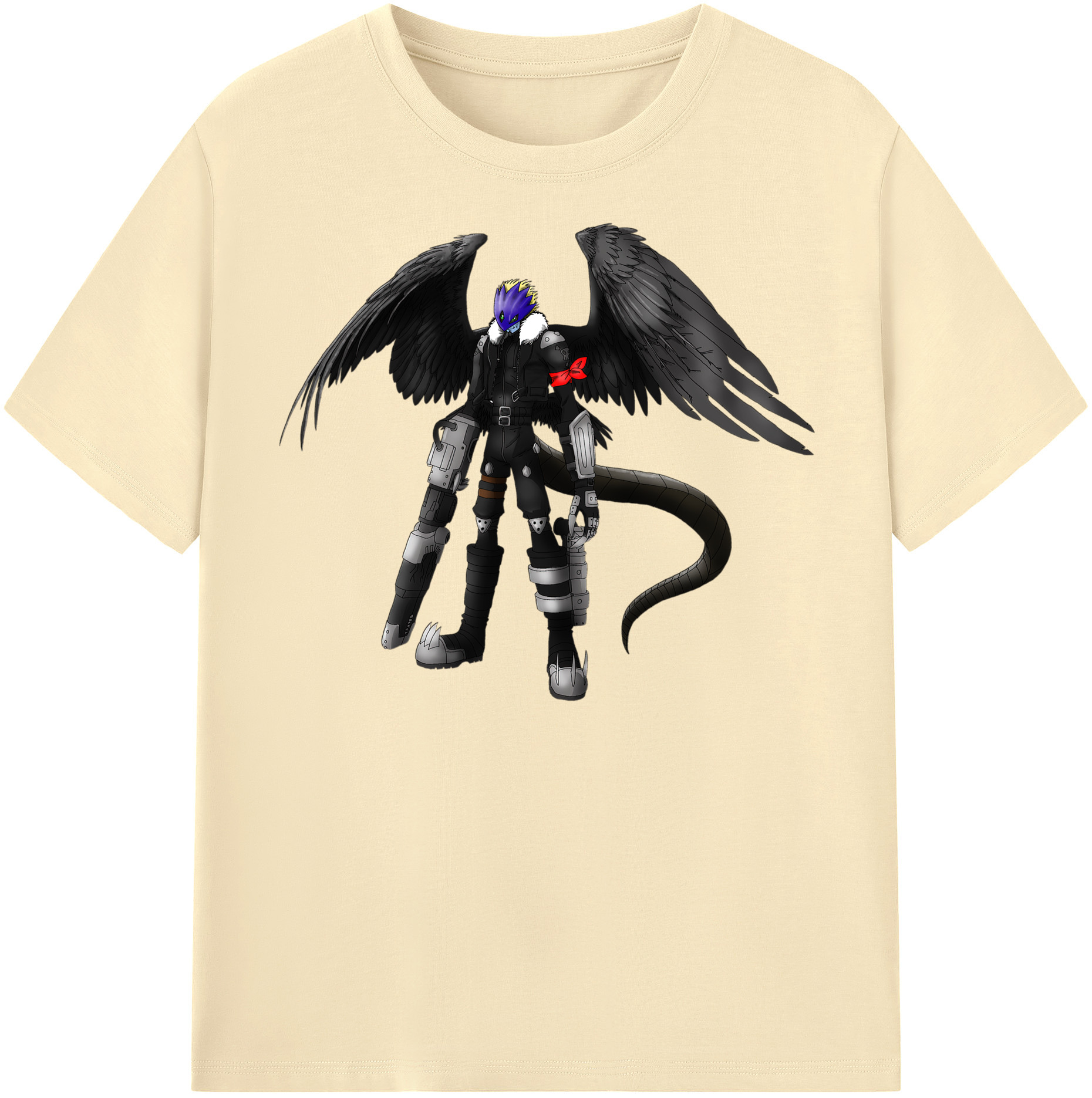 （画像用） Digimon デジタルモンスター/デジモン 綿100％半袖Tシャツ（フロントプリント）