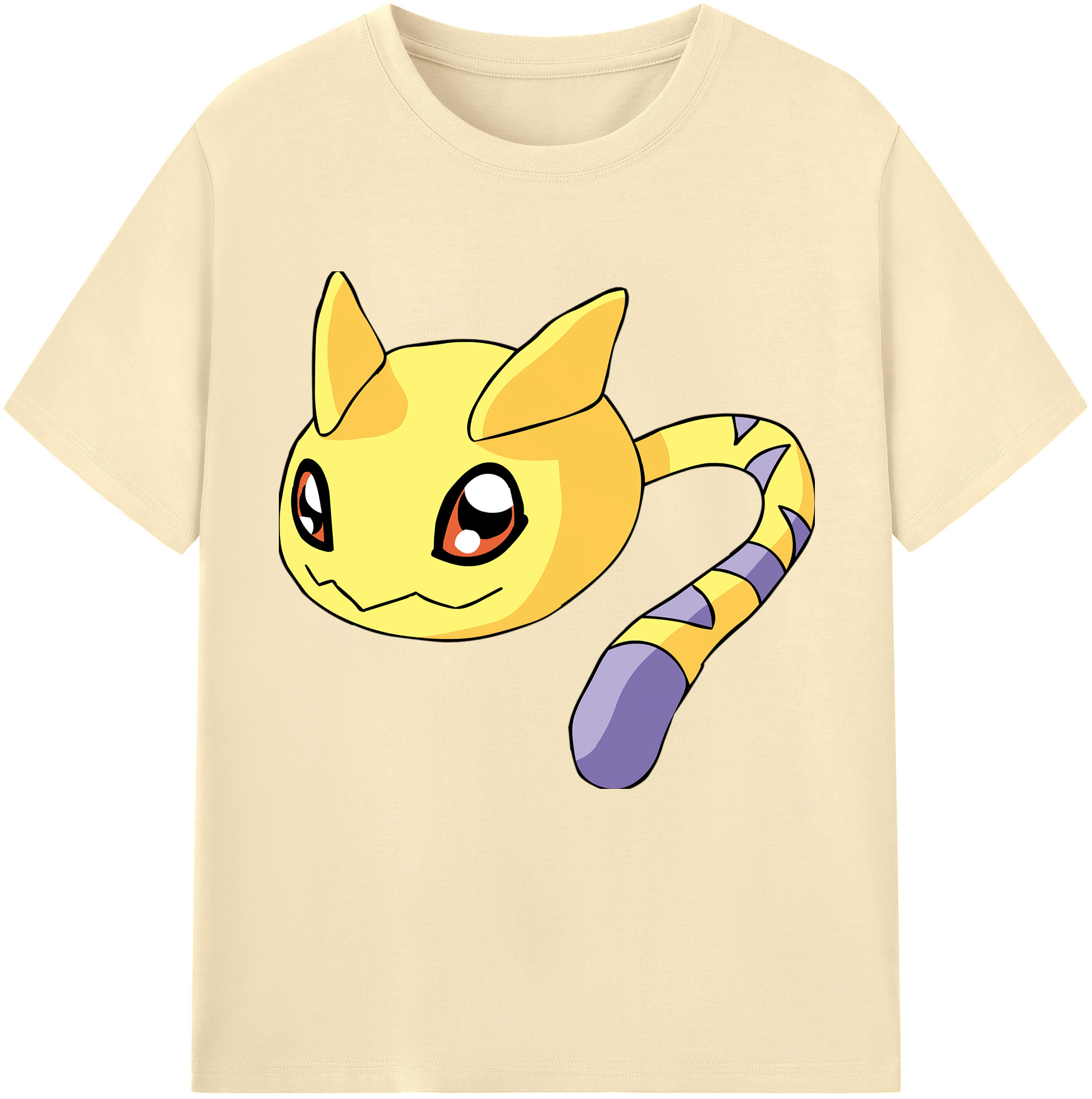 （画像用） Digimon デジタルモンスター/デジモン 綿100％半袖Tシャツ（フロントプリント）