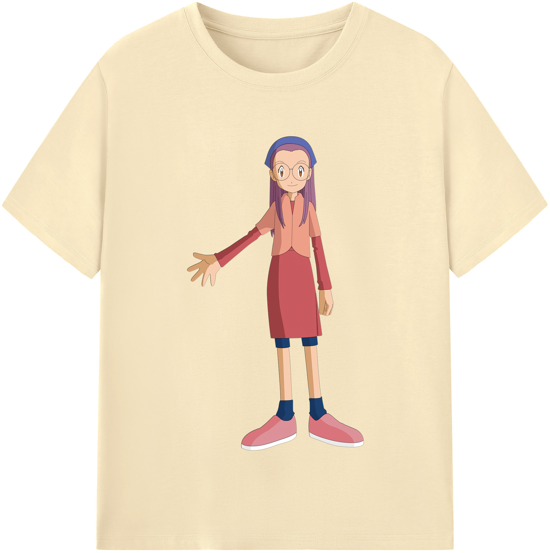 （画像用） Digimon デジタルモンスター/デジモン 綿100％半袖Tシャツ（フロントプリント）