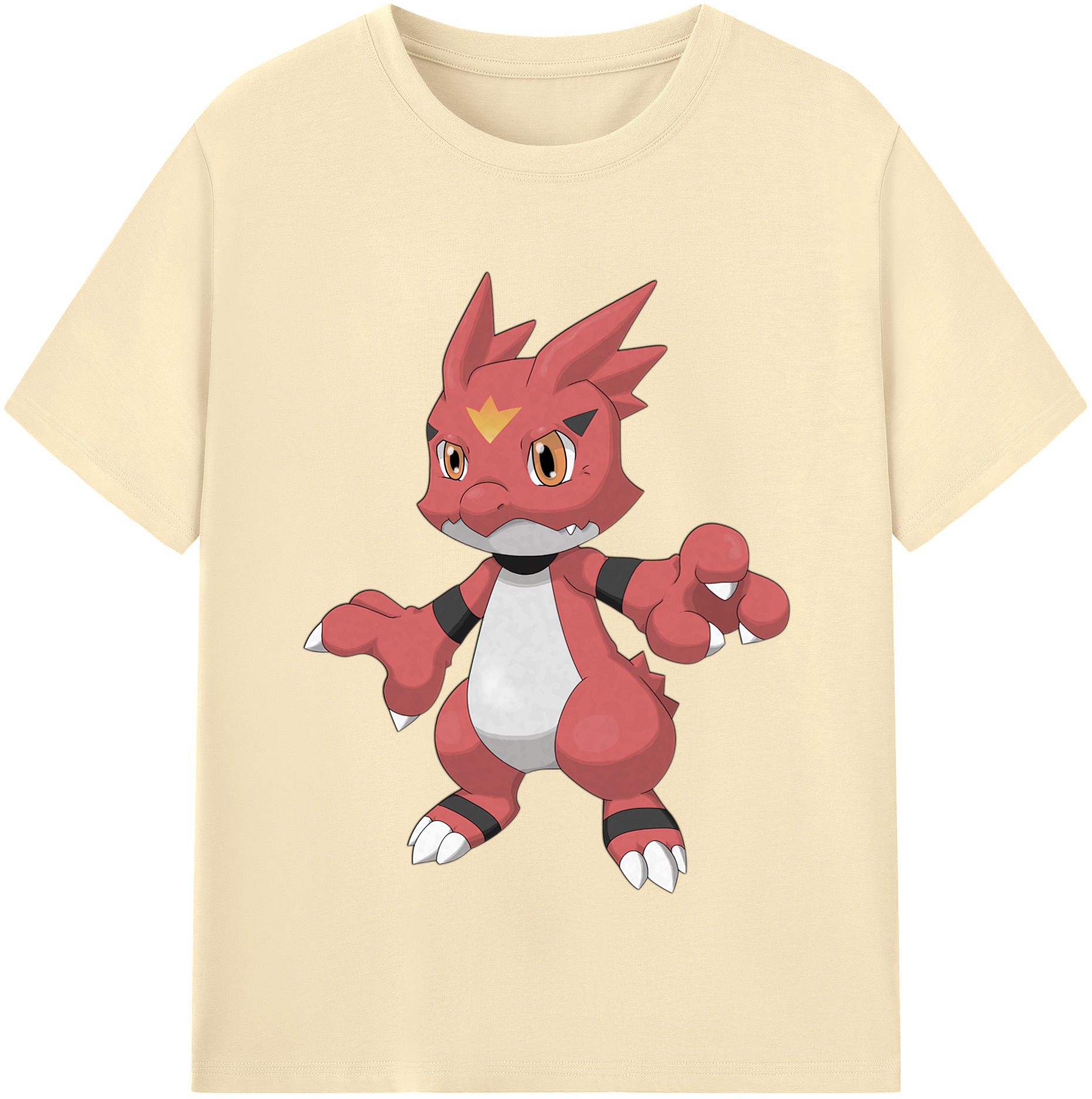 （画像用） Digimon デジタルモンスター/デジモン 綿100％半袖Tシャツ（フロントプリント）