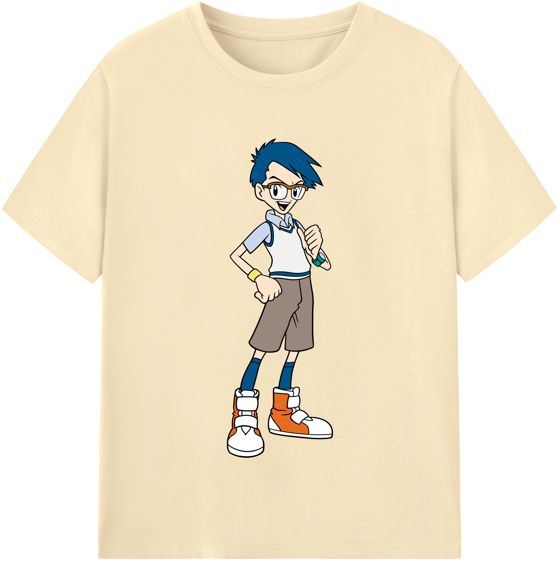 （画像用） Digimon デジタルモンスター/デジモン 綿100％半袖Tシャツ（フロントプリント）