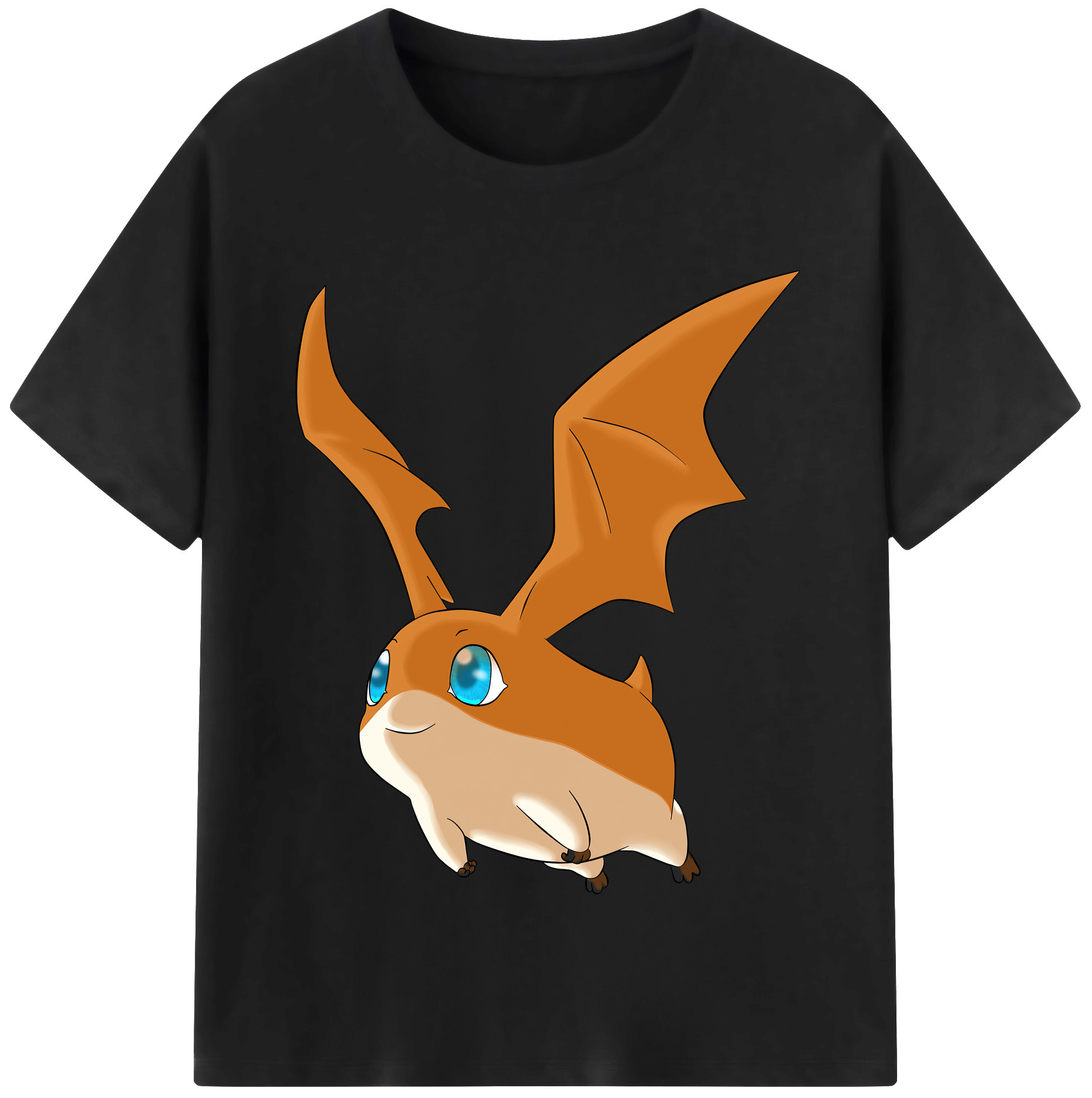 （画像用） Digimon デジタルモンスター/デジモン 綿100％半袖Tシャツ（フロントプリント）