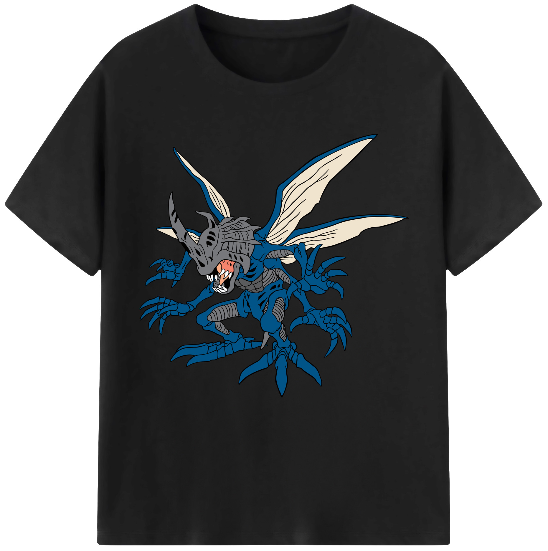 （画像用） Digimon デジタルモンスター/デジモン 綿100％半袖Tシャツ（フロントプリント）