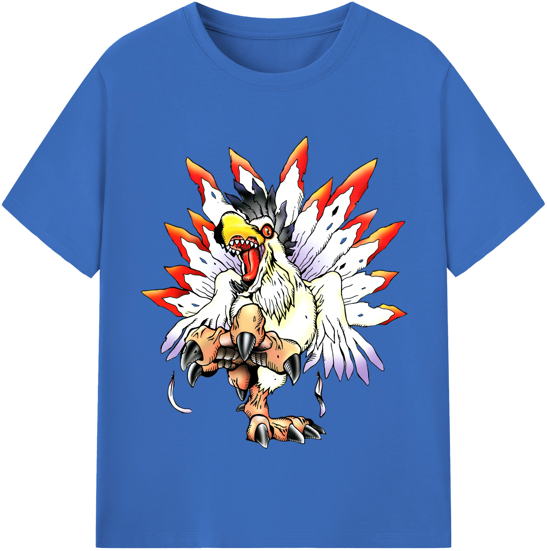 （画像用） Digimon デジタルモンスター/デジモン 綿100％半袖Tシャツ（フロントプリント）