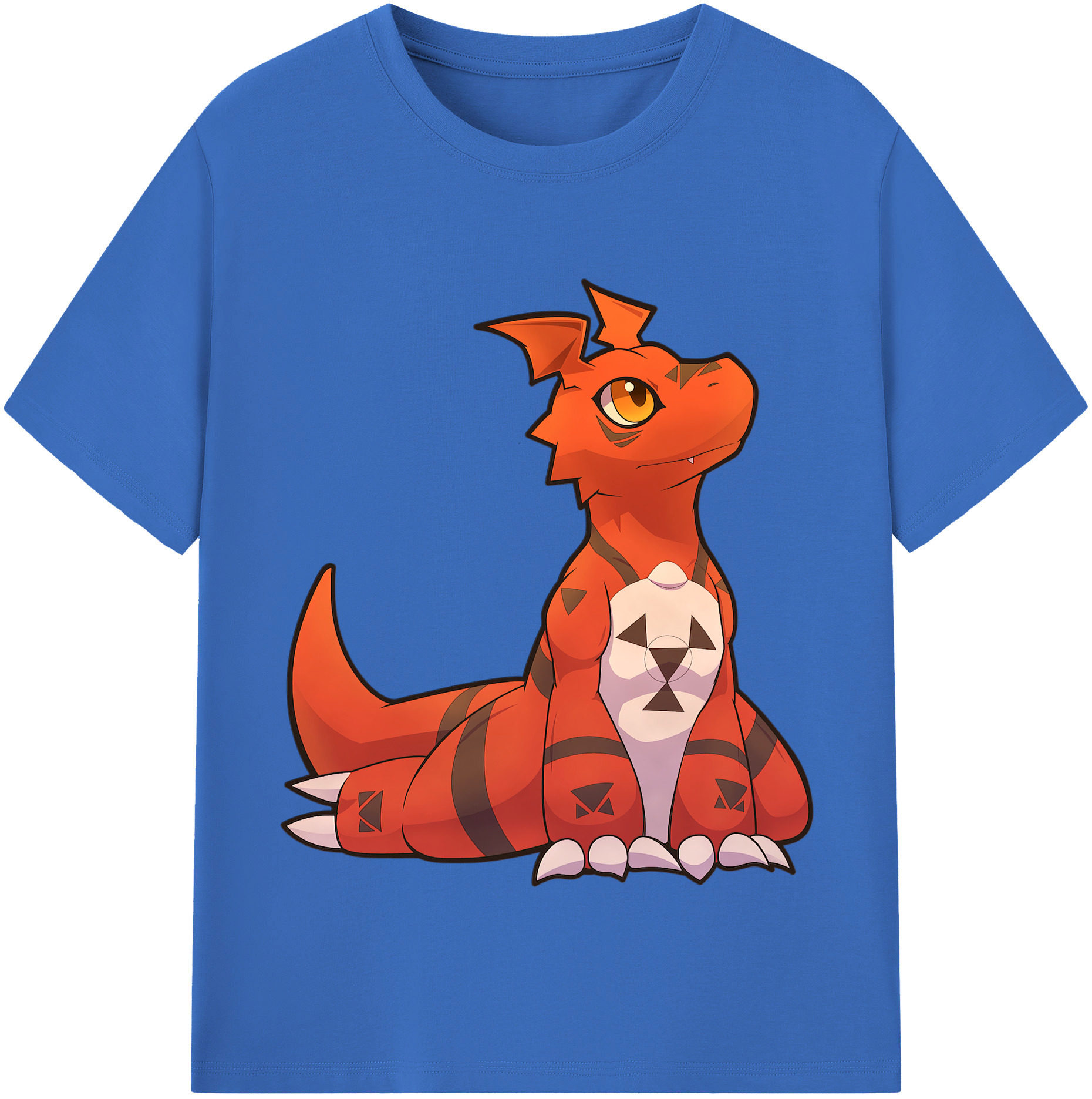 （画像用） Digimon デジタルモンスター/デジモン 綿100％半袖Tシャツ（フロントプリント）