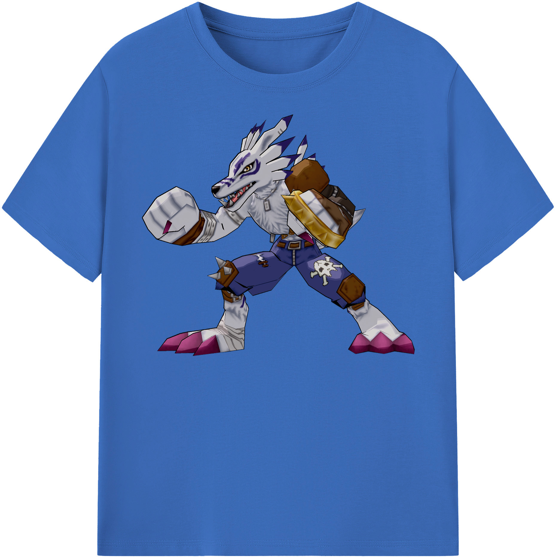 （画像用） Digimon デジタルモンスター/デジモン 綿100％半袖Tシャツ（フロントプリント）