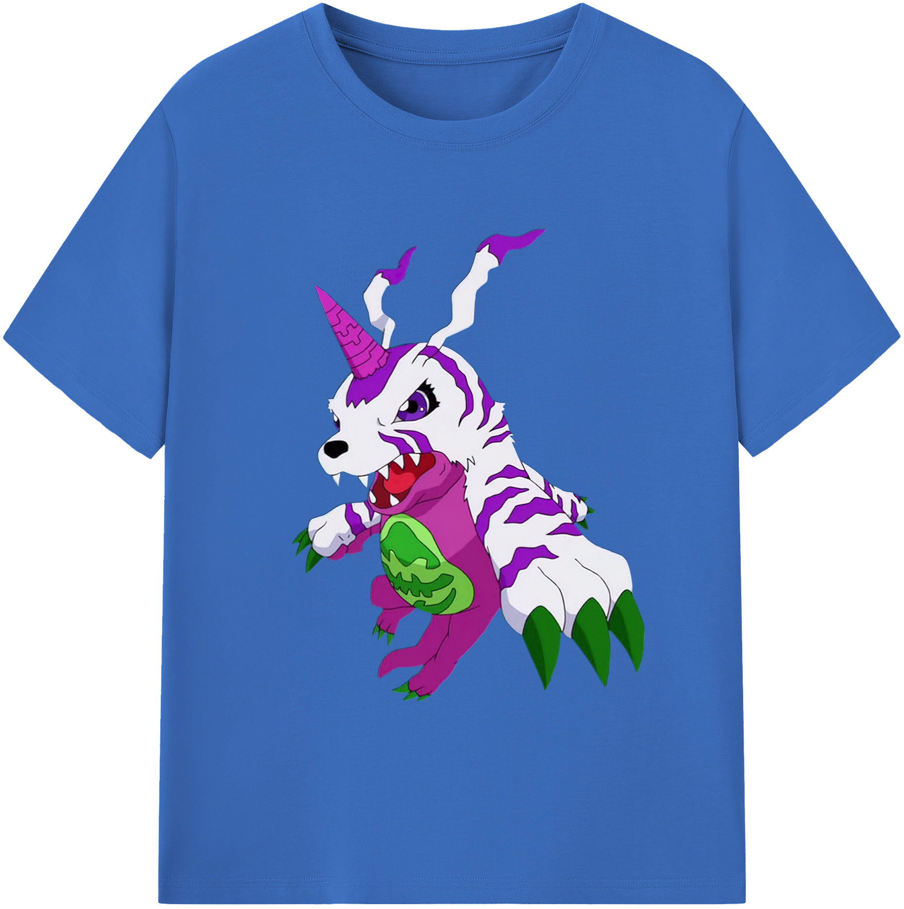 （画像用） Digimon デジタルモンスター/デジモン 綿100％半袖Tシャツ（フロントプリント）