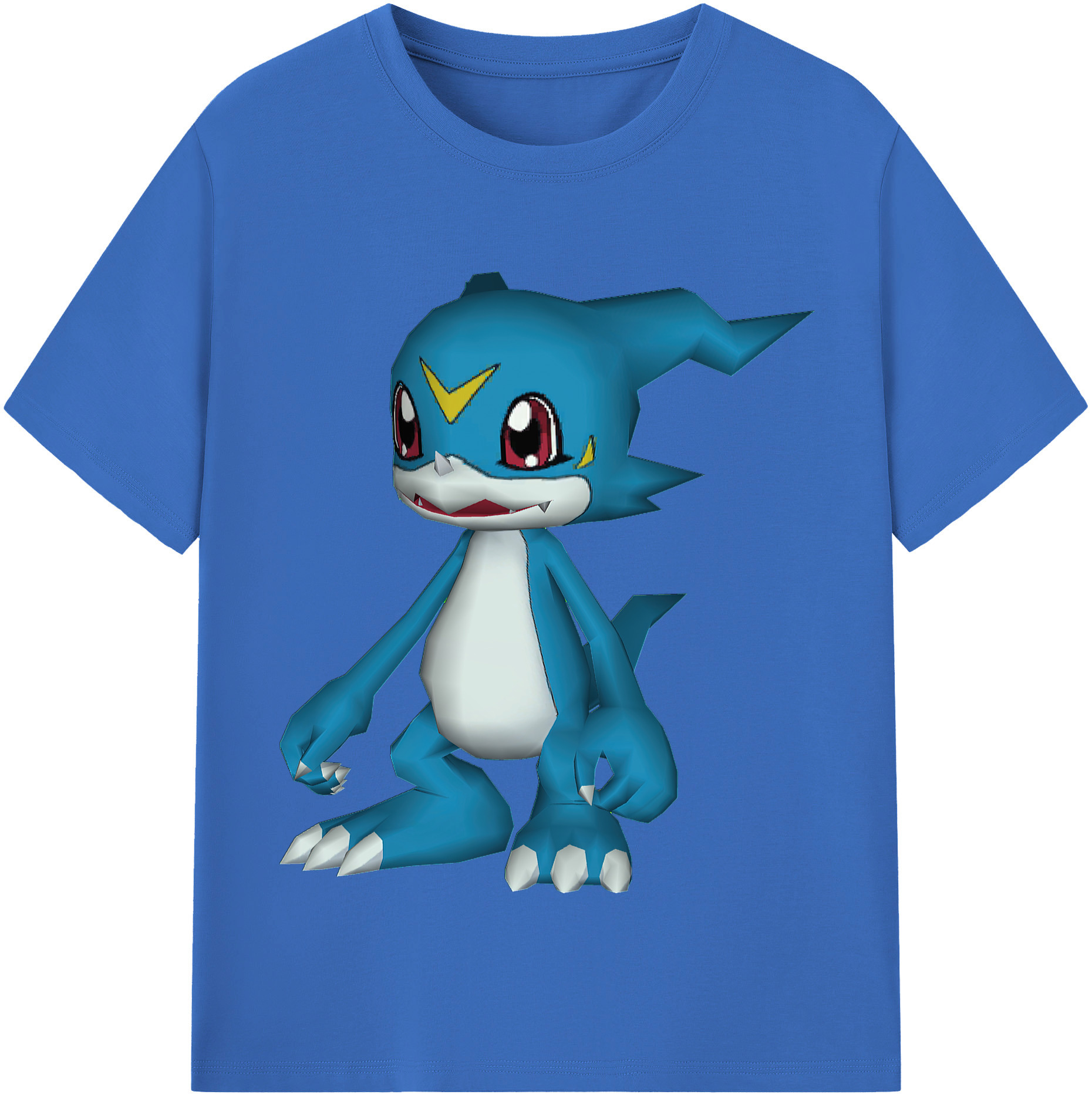 （画像用） Digimon デジタルモンスター/デジモン 綿100％半袖Tシャツ（フロントプリント）