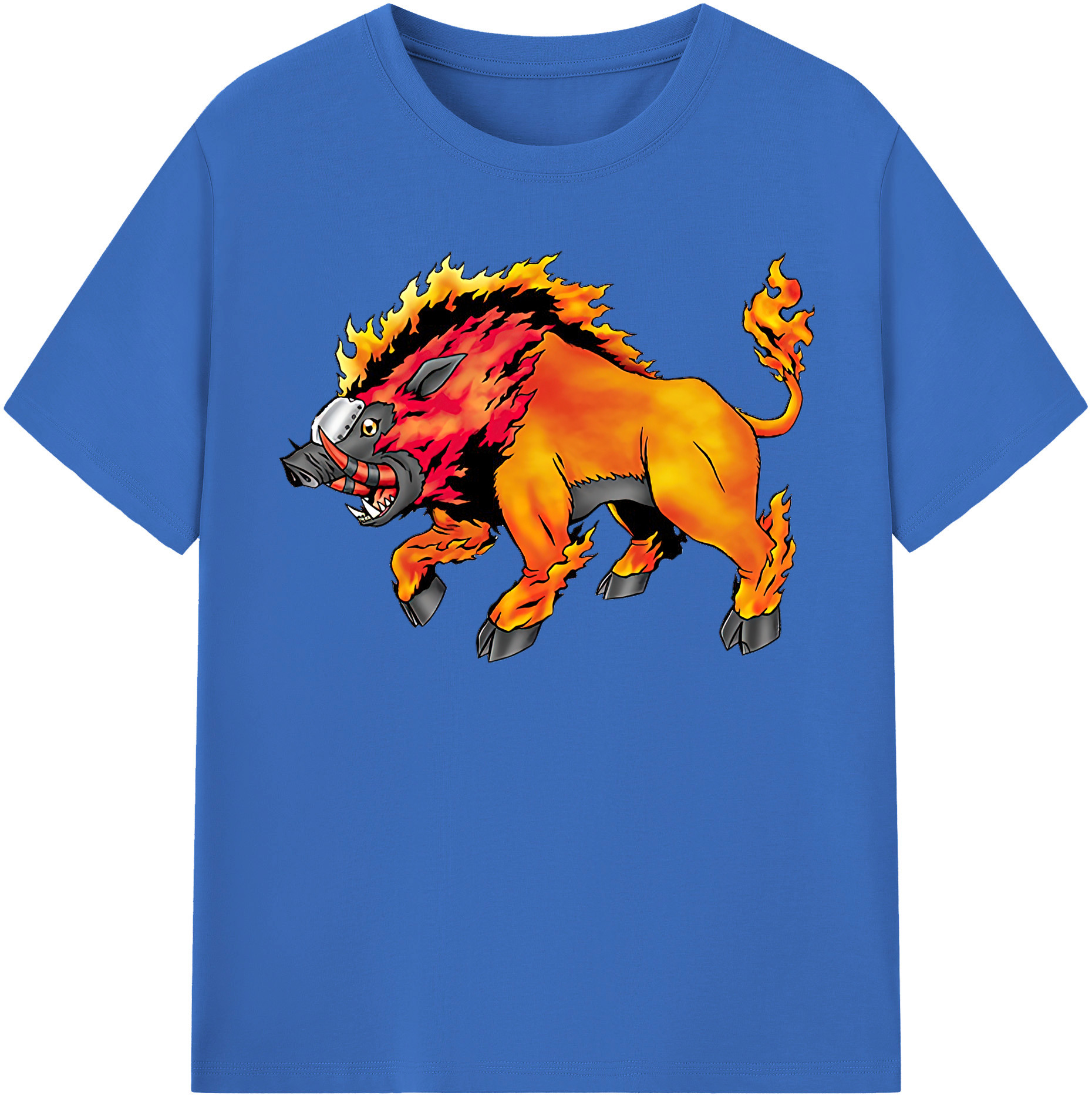 （画像用） Digimon デジタルモンスター/デジモン 綿100％半袖Tシャツ（フロントプリント）
