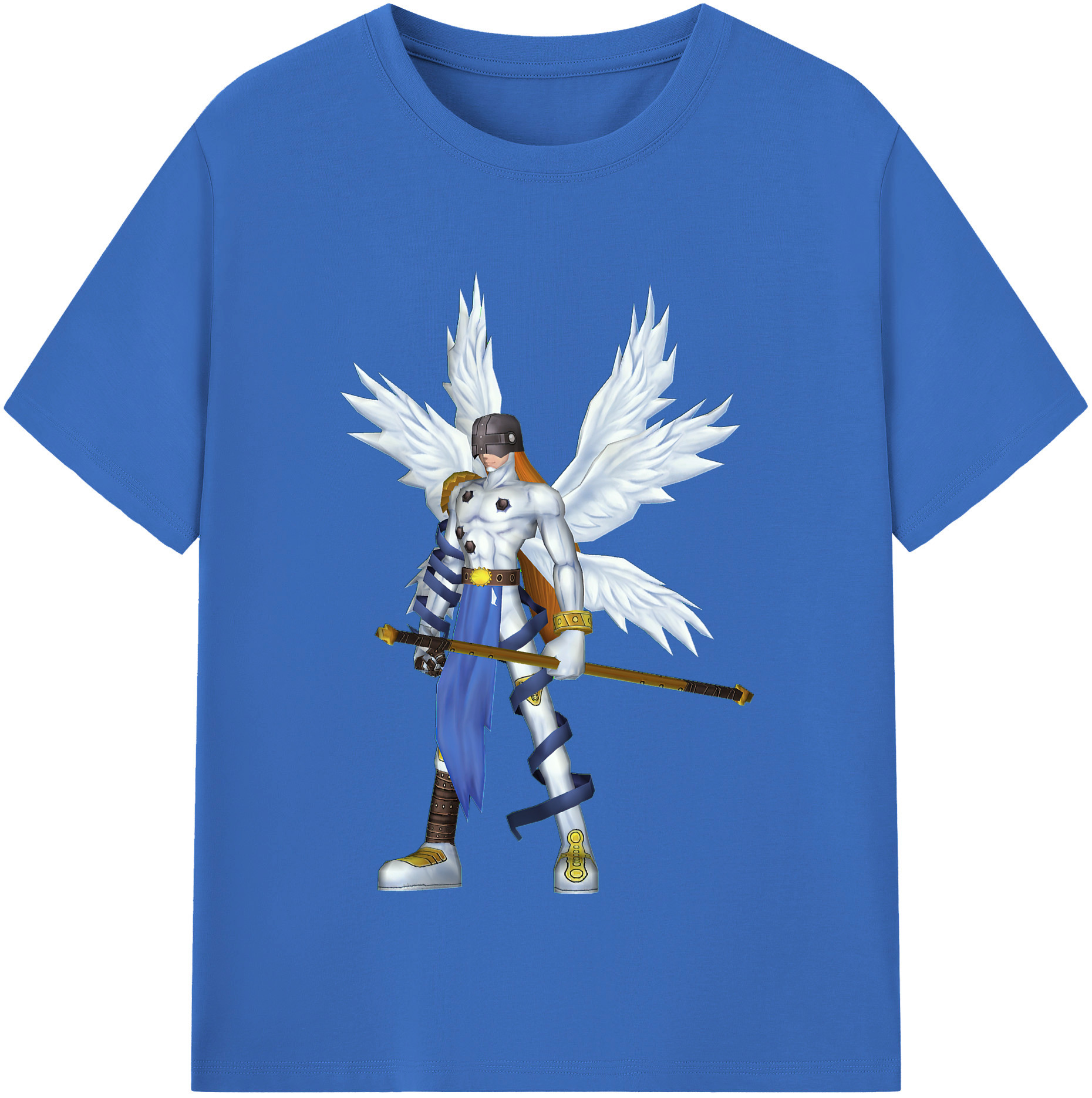 （画像用） Digimon デジタルモンスター/デジモン 綿100％半袖Tシャツ（フロントプリント）