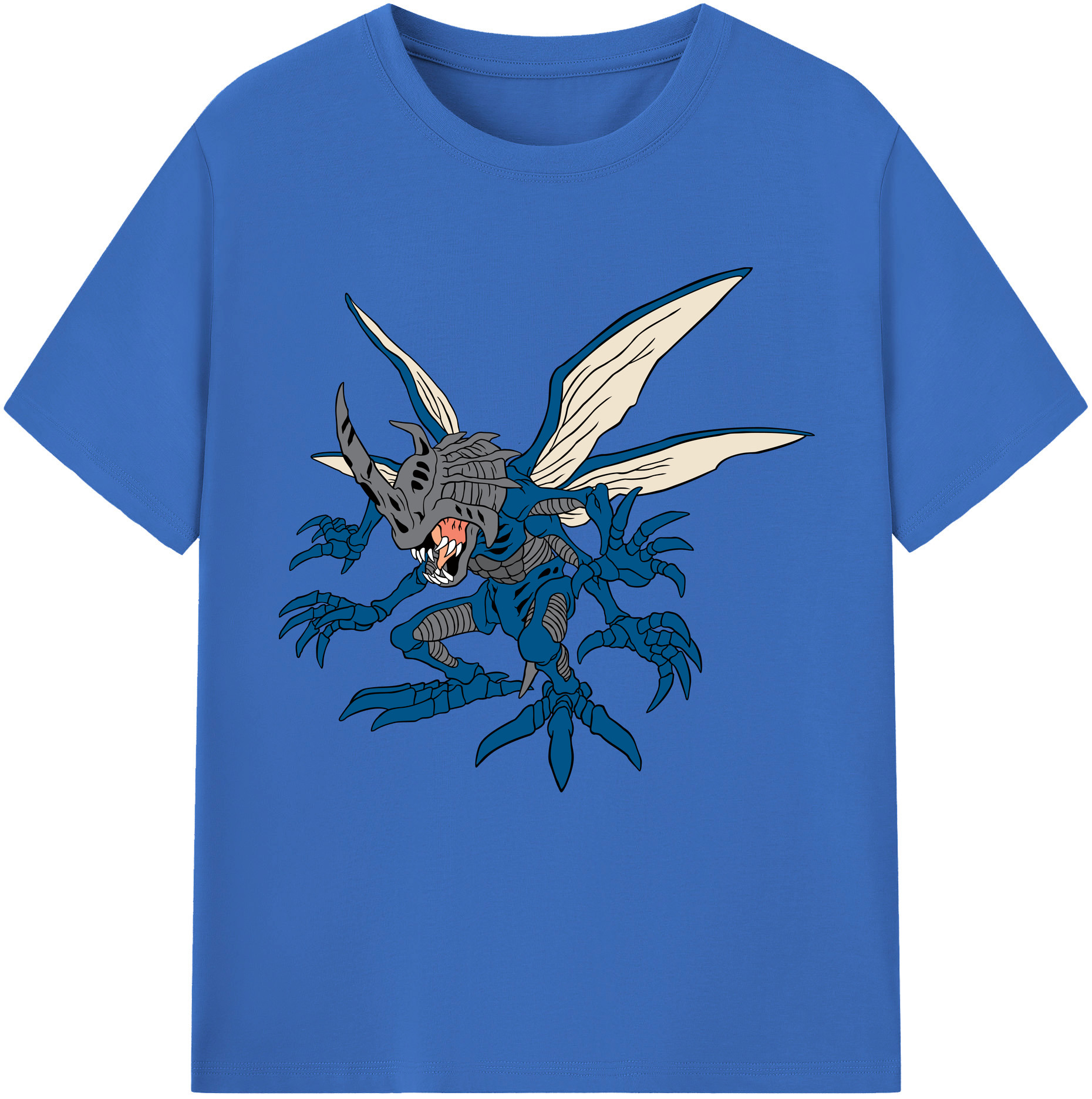 （画像用） Digimon デジタルモンスター/デジモン 綿100％半袖Tシャツ（フロントプリント）