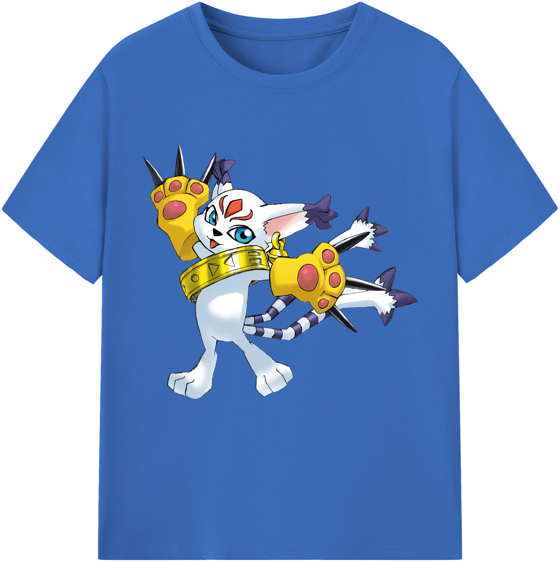 （画像用） Digimon デジタルモンスター/デジモン 綿100％半袖Tシャツ（フロントプリント）