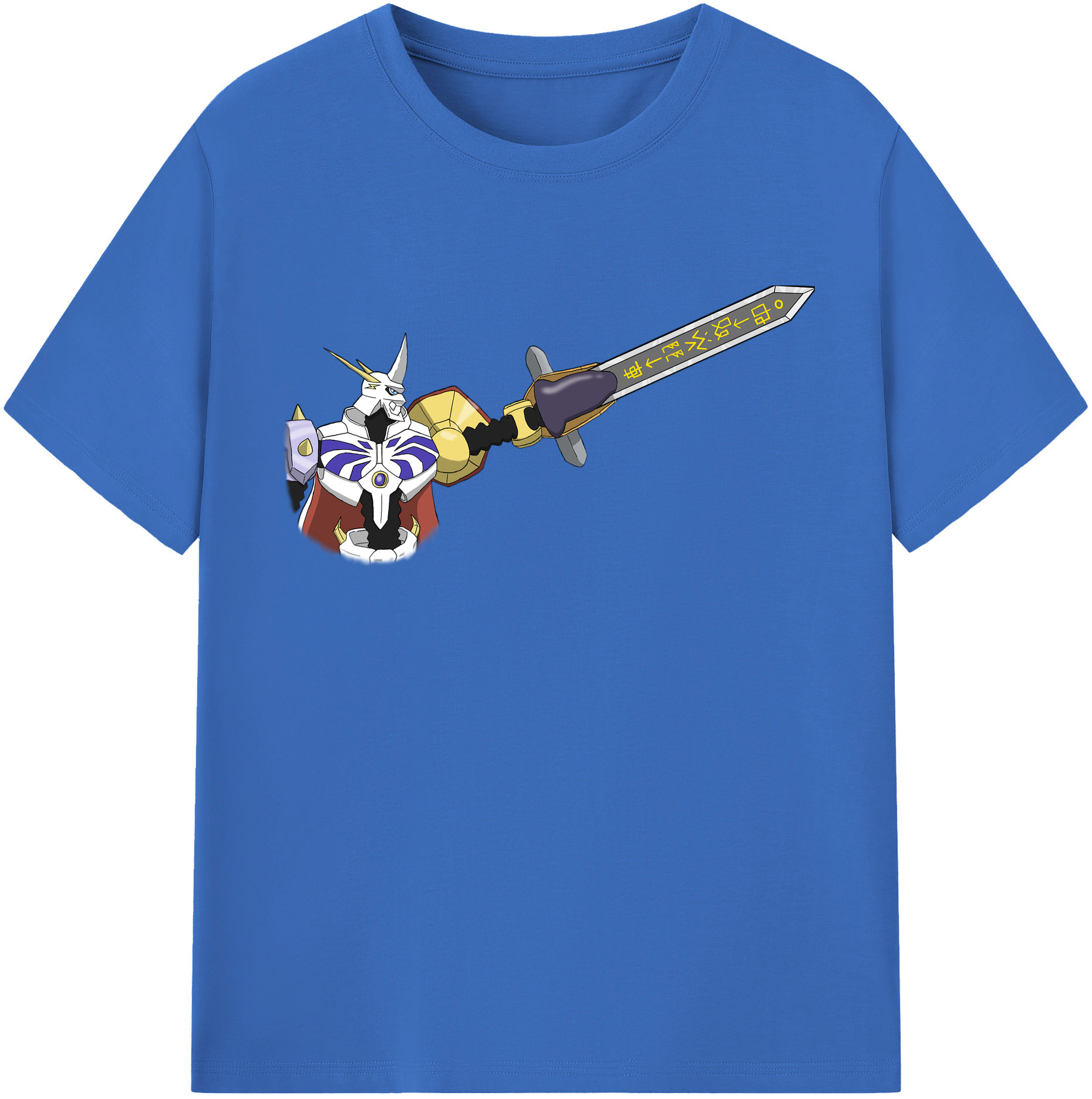 （画像用） Digimon デジタルモンスター/デジモン 綿100％半袖Tシャツ（フロントプリント）
