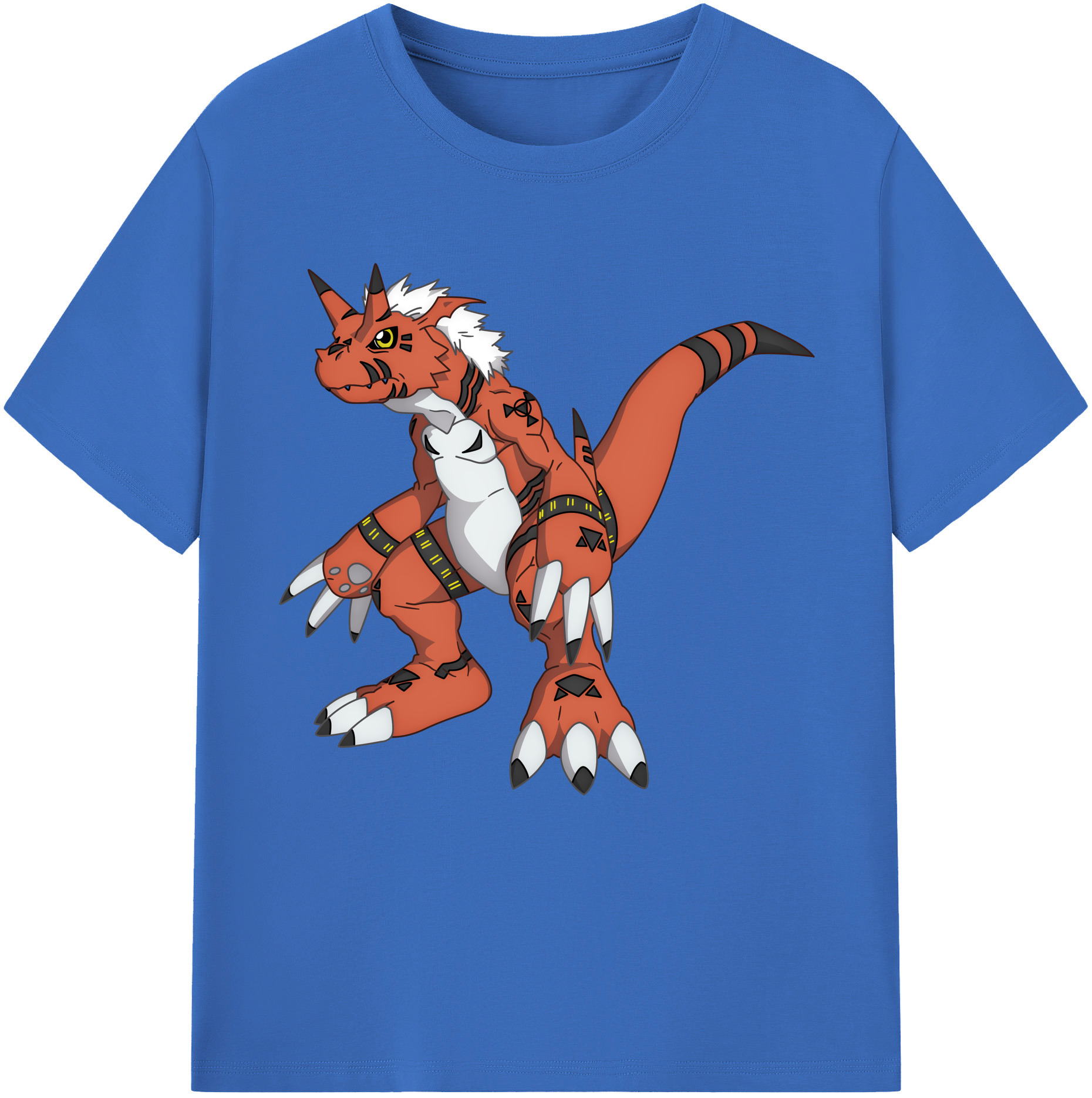 （画像用） Digimon デジタルモンスター/デジモン 綿100％半袖Tシャツ（フロントプリント）