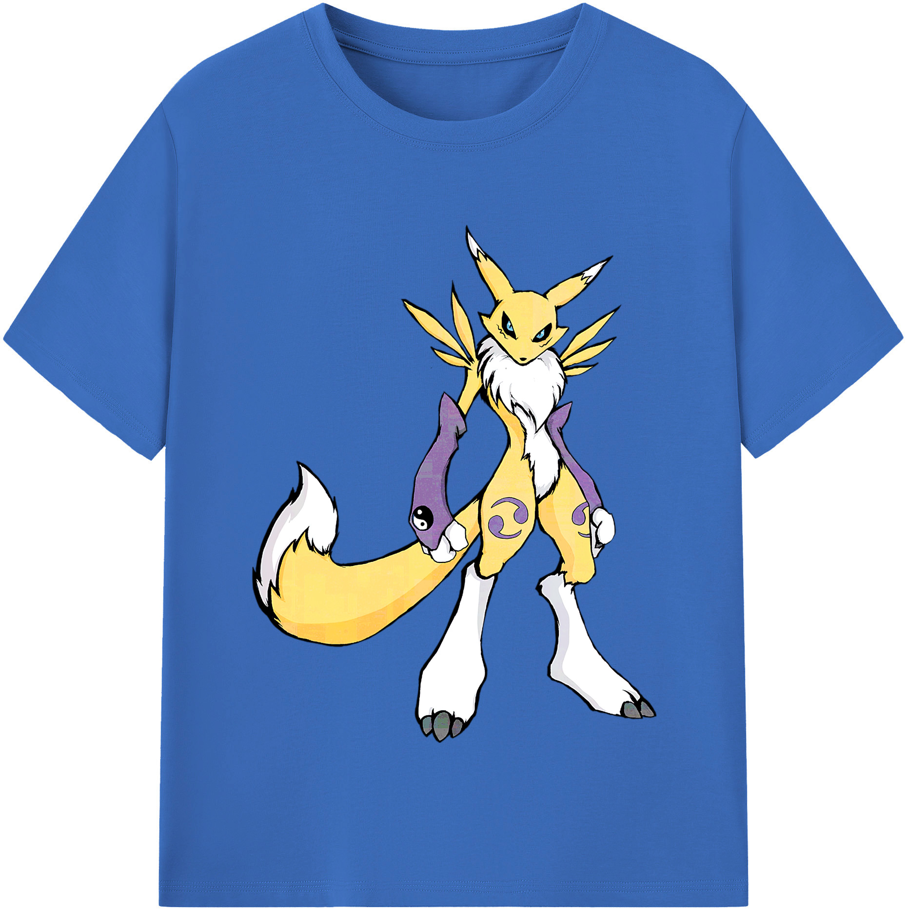 （画像用） Digimon デジタルモンスター/デジモン 綿100％半袖Tシャツ（フロントプリント）