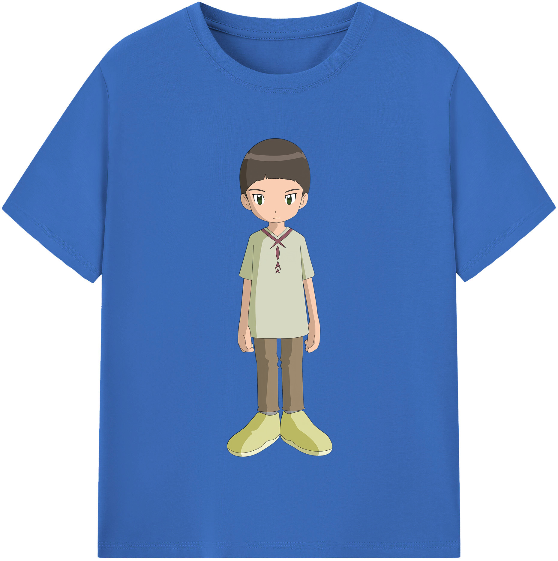 （画像用） Digimon デジタルモンスター/デジモン 綿100％半袖Tシャツ（フロントプリント）