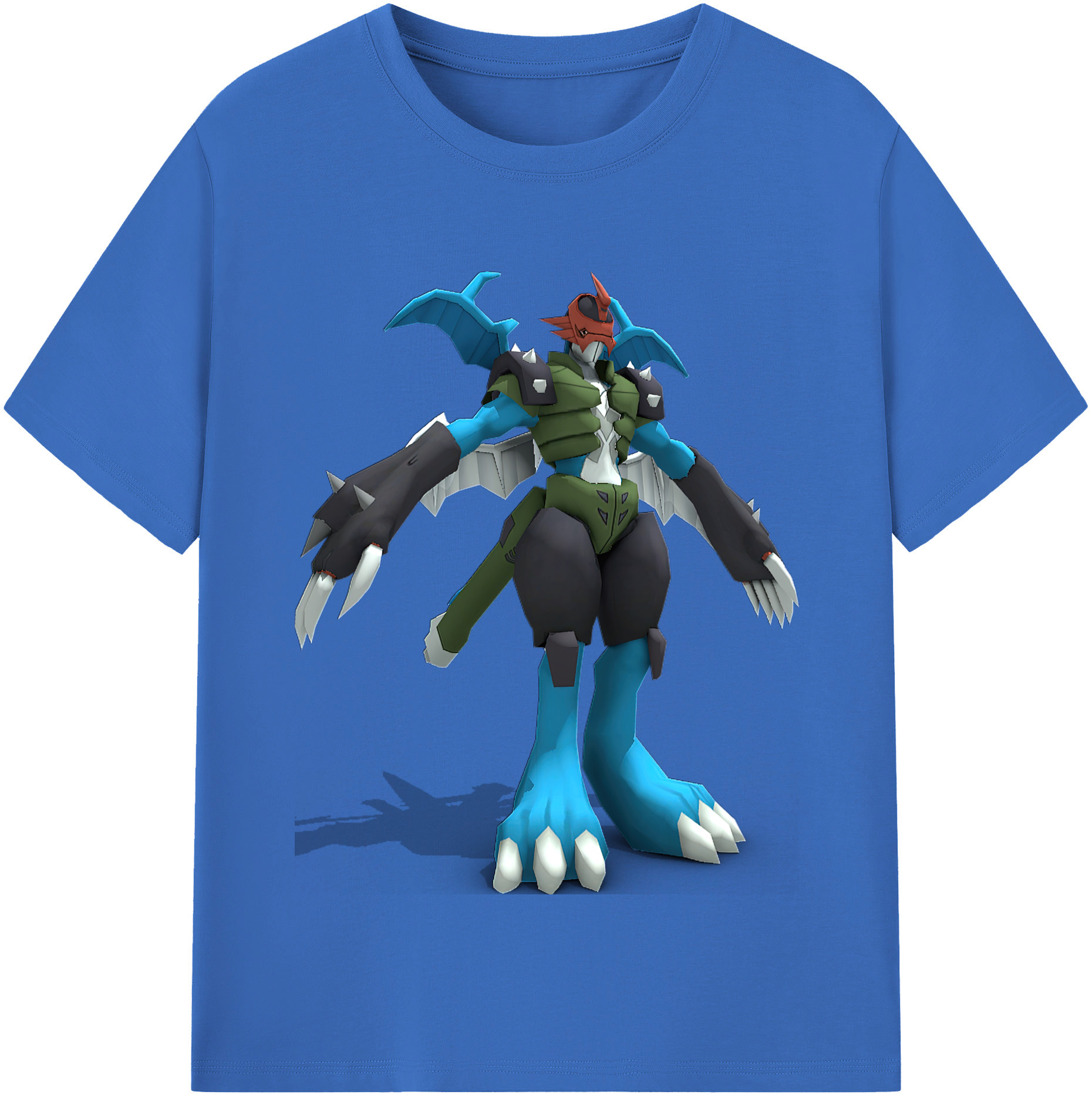 （画像用） Digimon デジタルモンスター/デジモン 綿100％半袖Tシャツ（フロントプリント）