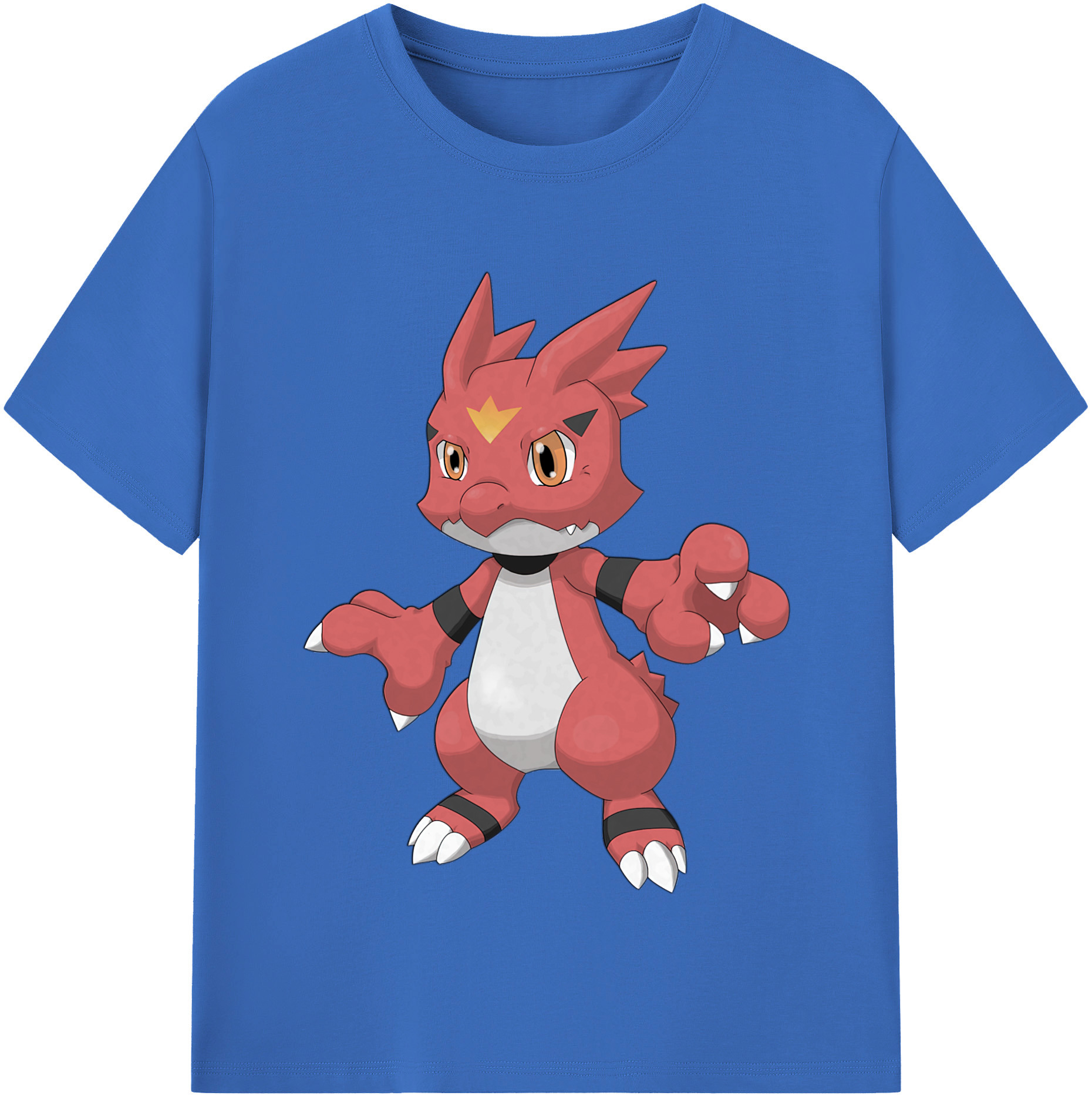 （画像用） Digimon デジタルモンスター/デジモン 綿100％半袖Tシャツ（フロントプリント）
