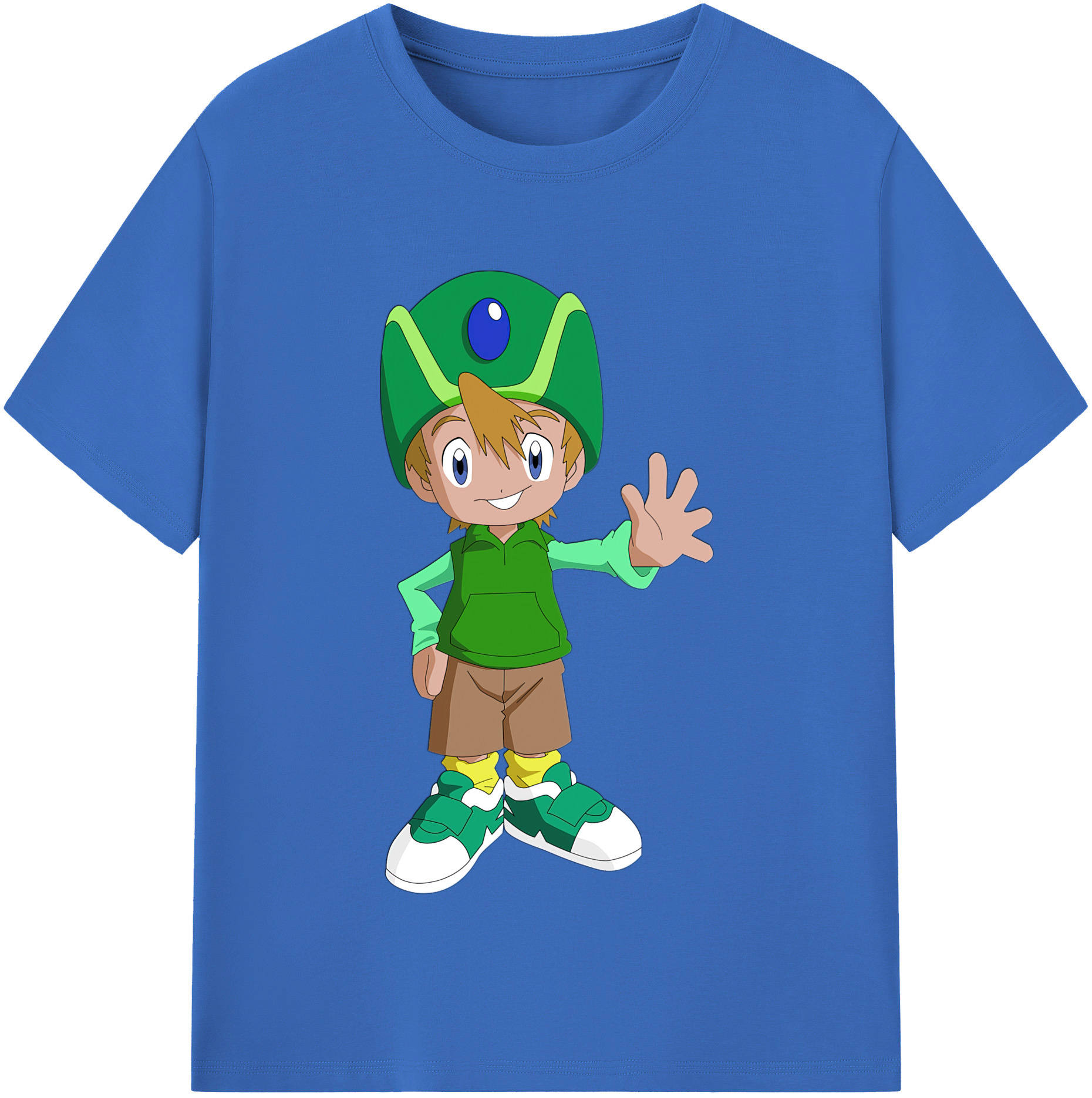 （画像用） Digimon デジタルモンスター/デジモン 綿100％半袖Tシャツ（フロントプリント）