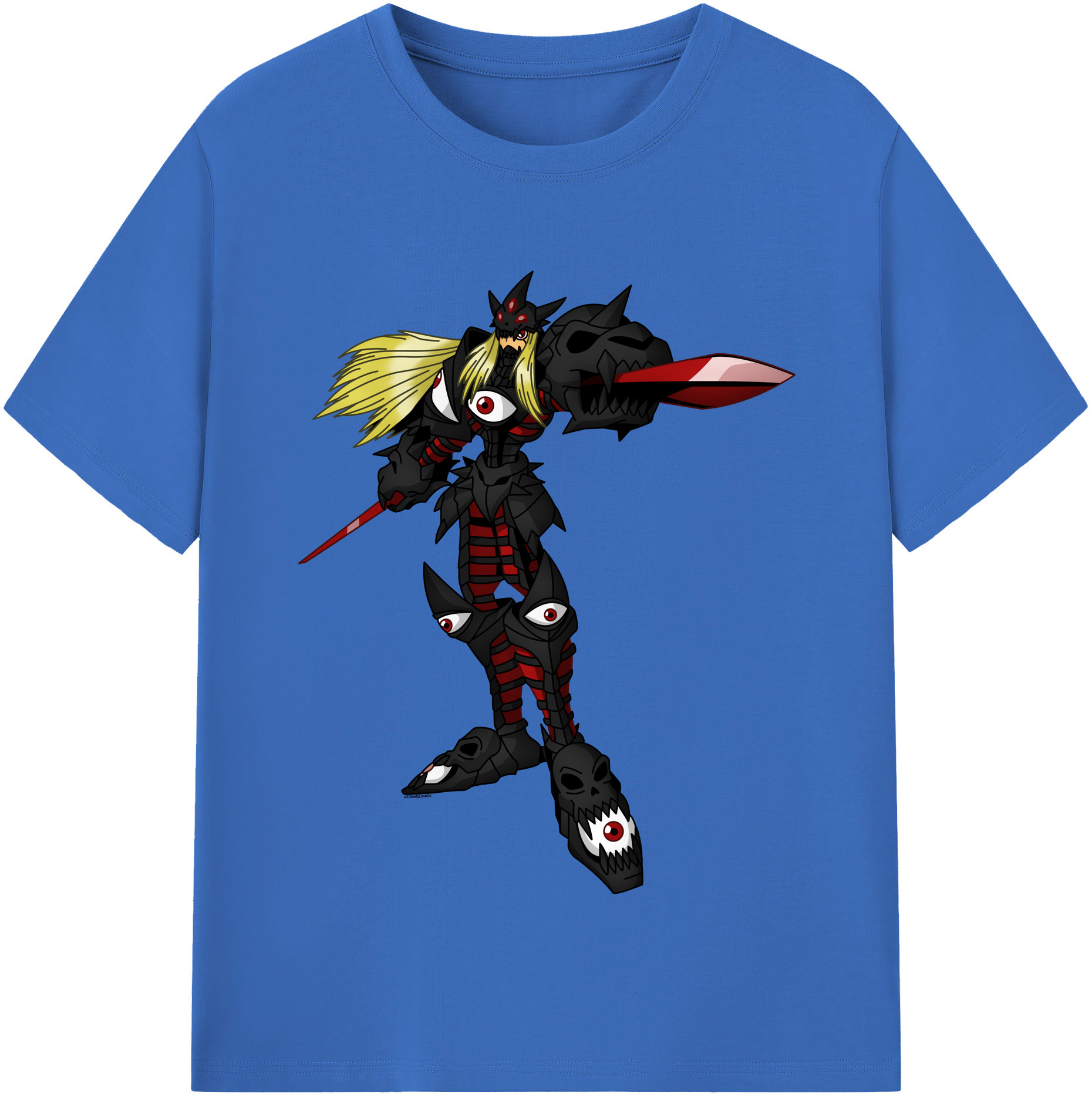 （画像用） Digimon デジタルモンスター/デジモン 綿100％半袖Tシャツ（フロントプリント）