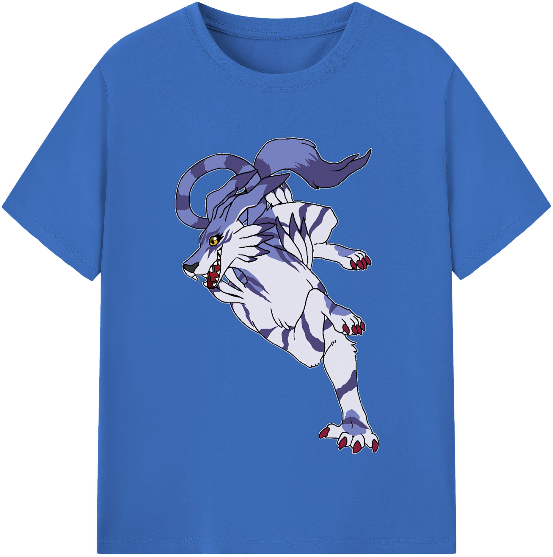 （画像用） Digimon デジタルモンスター/デジモン 綿100％半袖Tシャツ（フロントプリント）