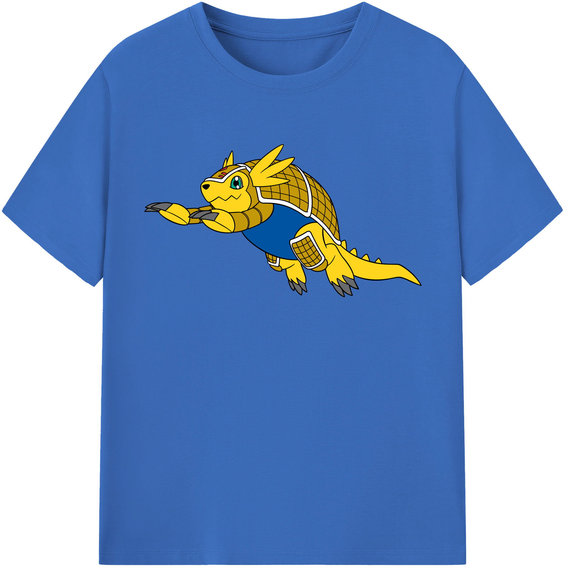 （画像用） Digimon デジタルモンスター/デジモン 綿100％半袖Tシャツ（フロントプリント）