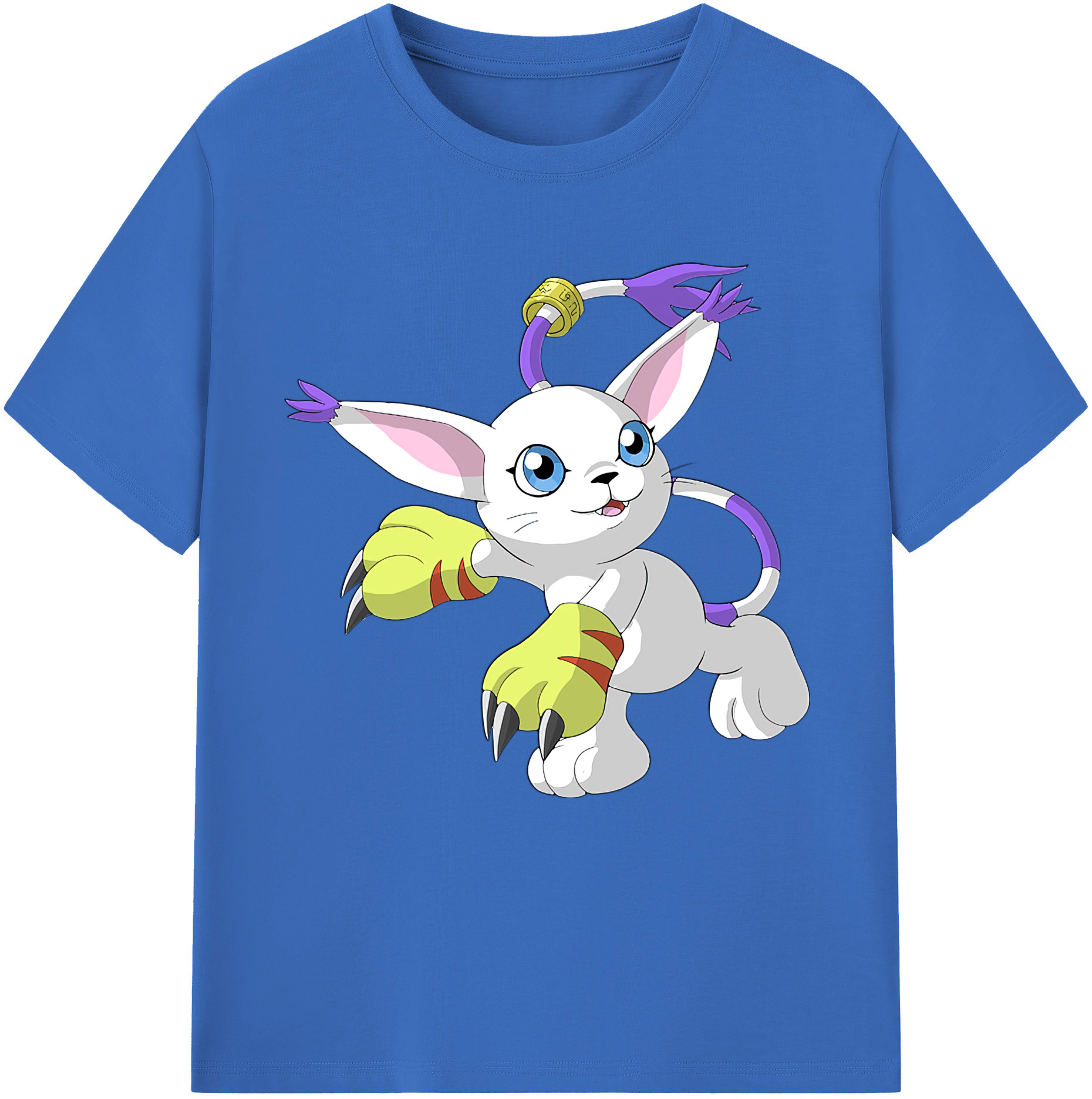 （画像用） Digimon デジタルモンスター/デジモン 綿100％半袖Tシャツ（フロントプリント）