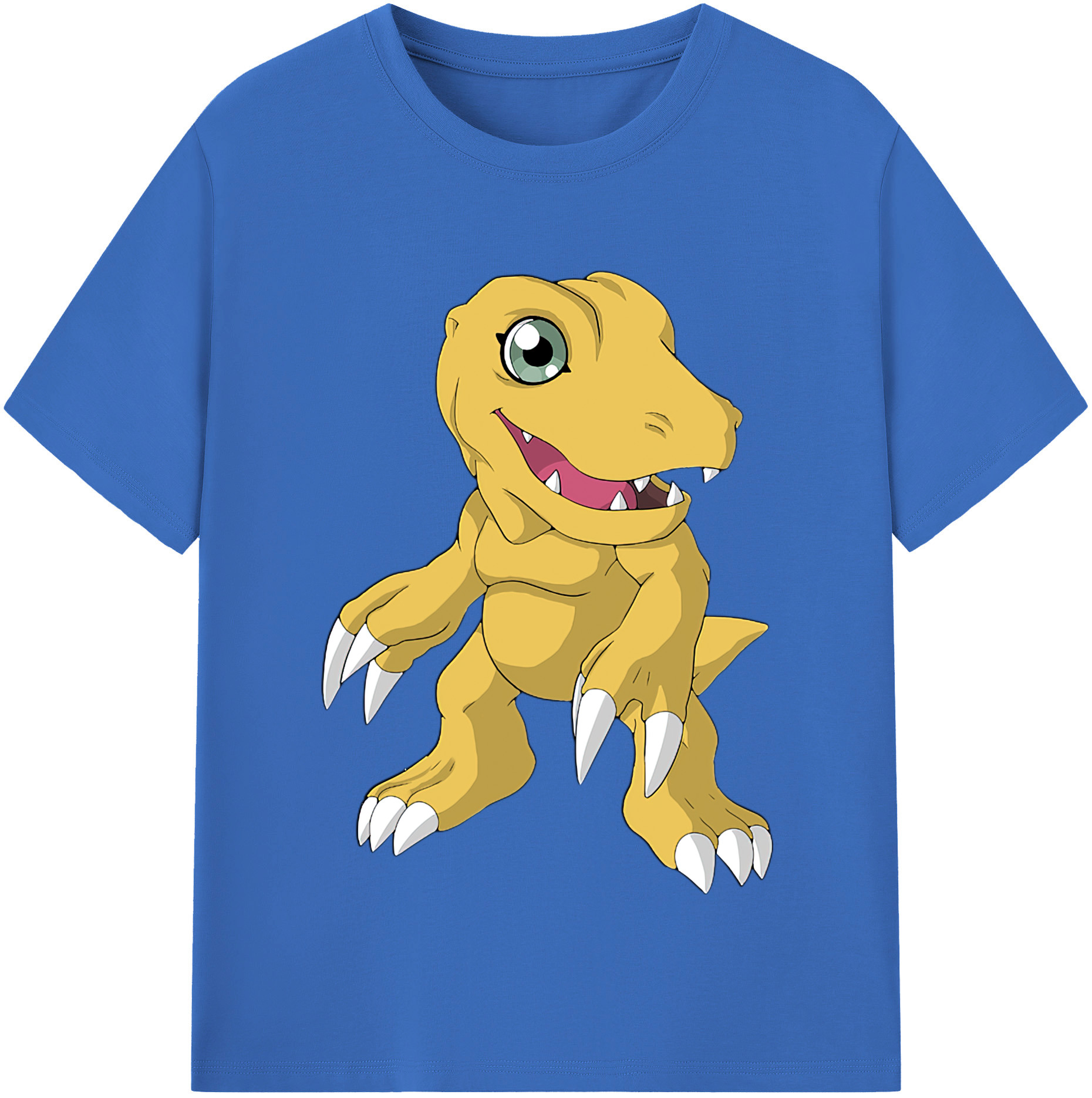 （画像用） Digimon デジタルモンスター/デジモン 綿100％半袖Tシャツ（フロントプリント）