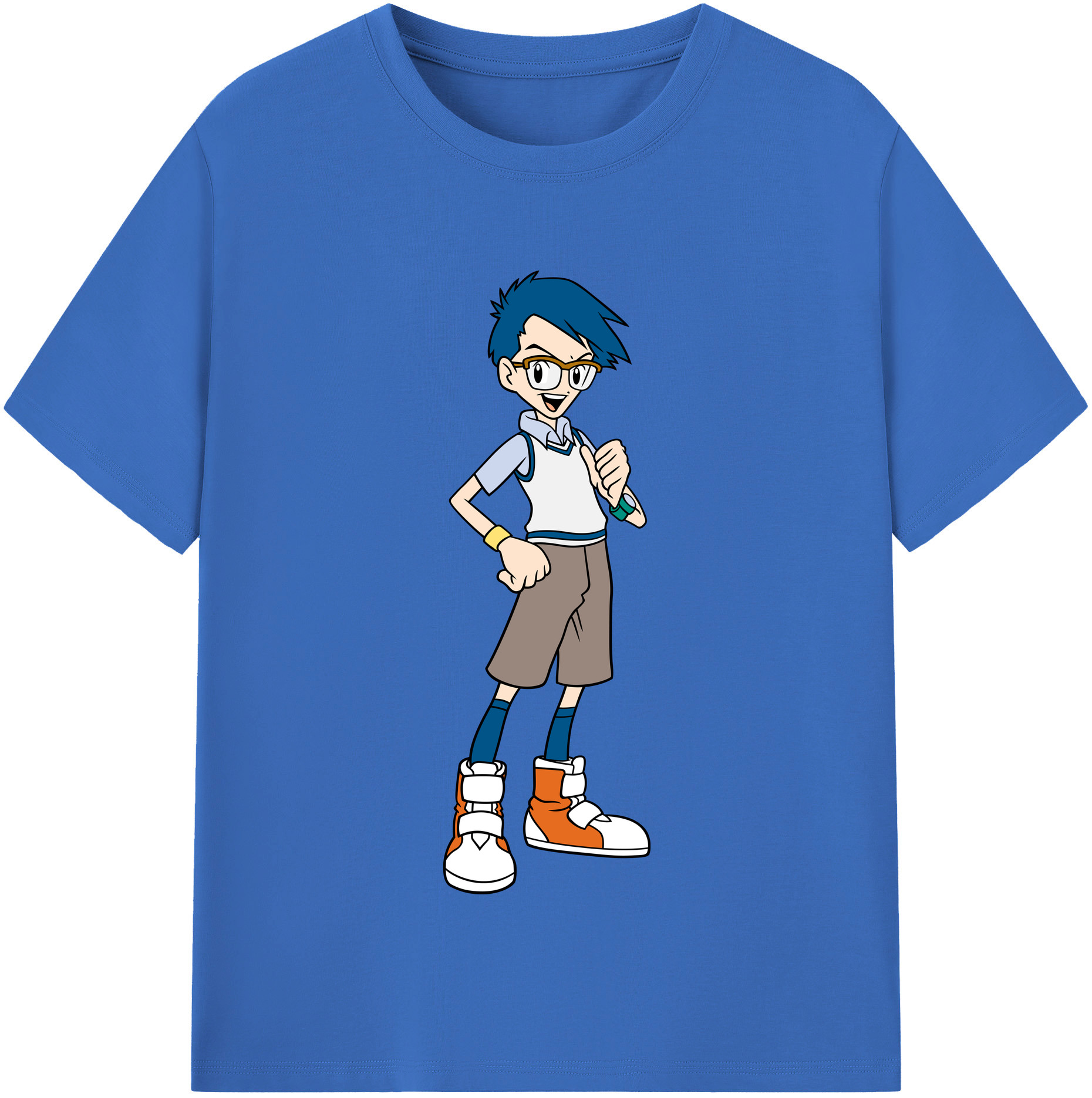 （画像用） Digimon デジタルモンスター/デジモン 綿100％半袖Tシャツ（フロントプリント）