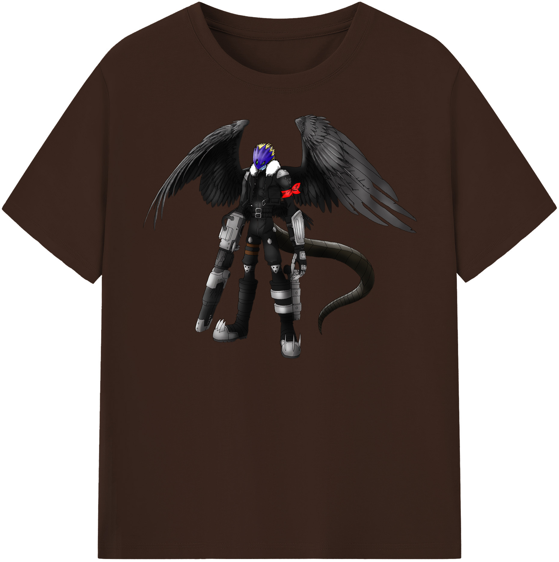 （画像用） Digimon デジタルモンスター/デジモン 綿100％半袖Tシャツ（フロントプリント）