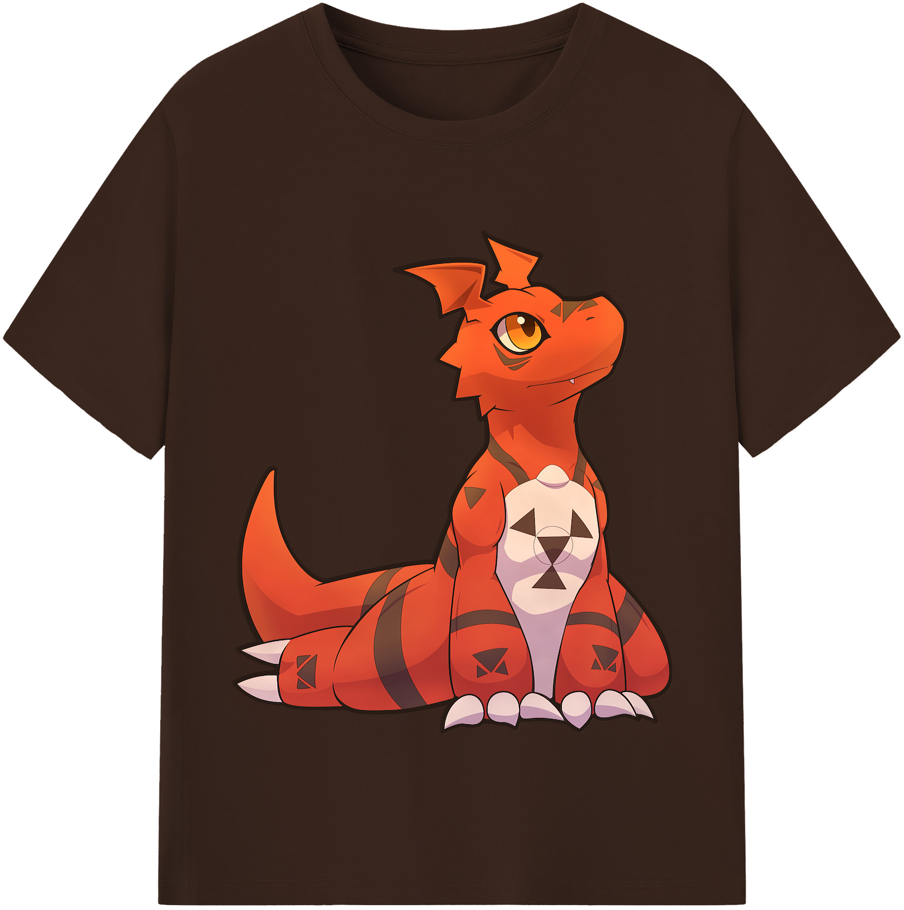 （画像用） Digimon デジタルモンスター/デジモン 綿100％半袖Tシャツ（フロントプリント）