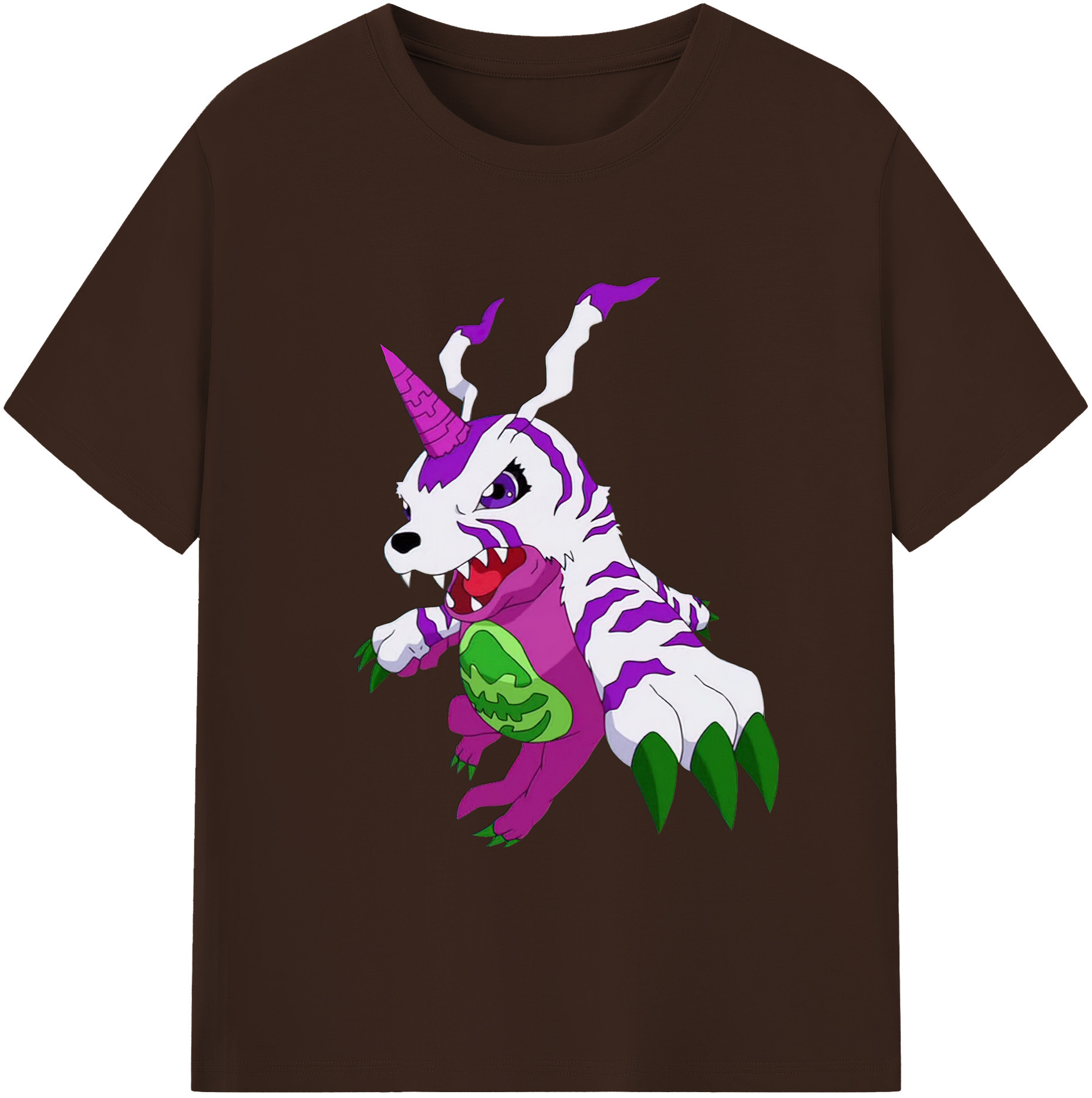 （画像用） Digimon デジタルモンスター/デジモン 綿100％半袖Tシャツ（フロントプリント）