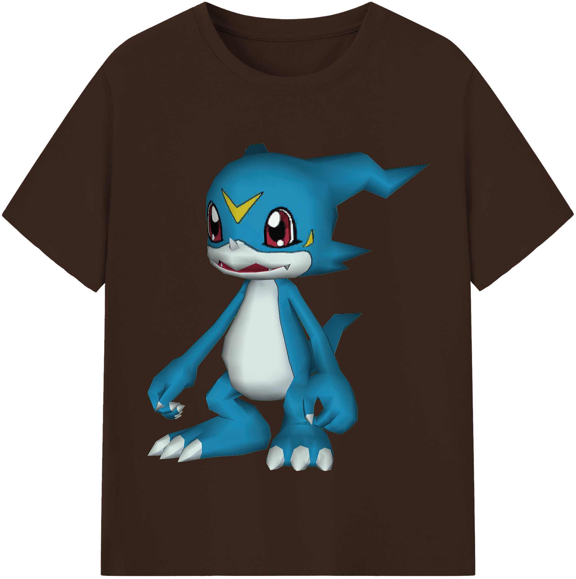 （画像用） Digimon デジタルモンスター/デジモン 綿100％半袖Tシャツ（フロントプリント）