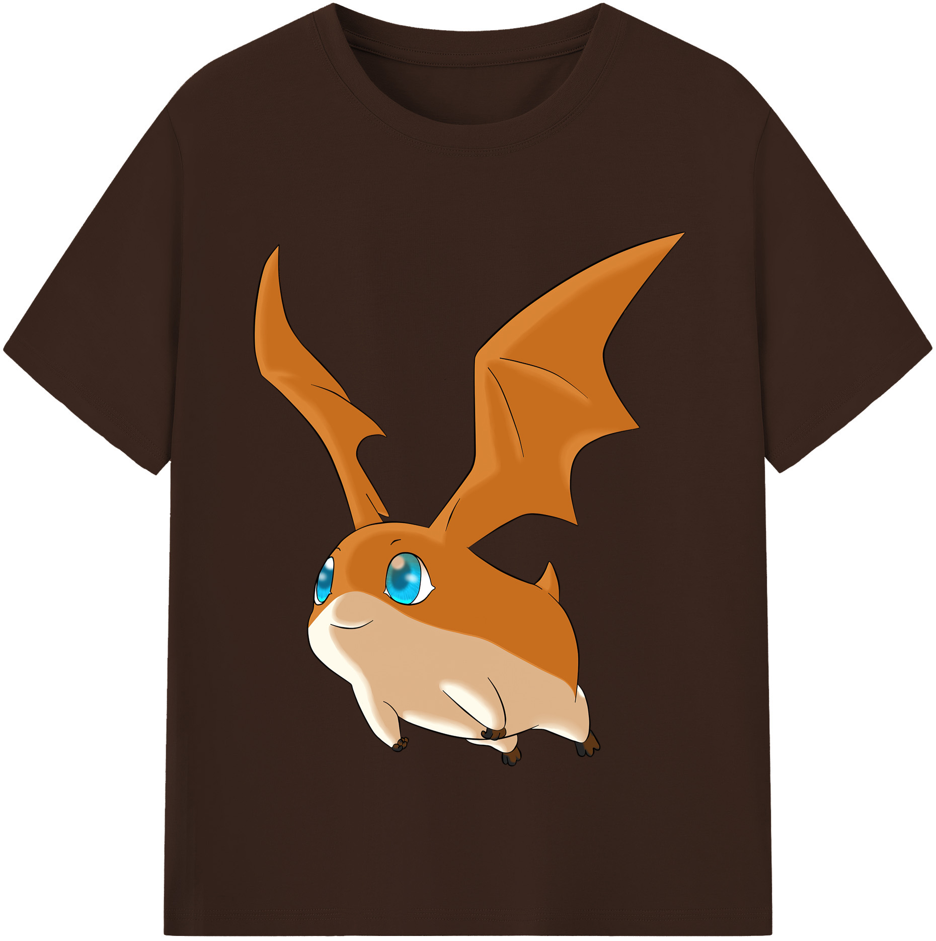 （画像用） Digimon デジタルモンスター/デジモン 綿100％半袖Tシャツ（フロントプリント）