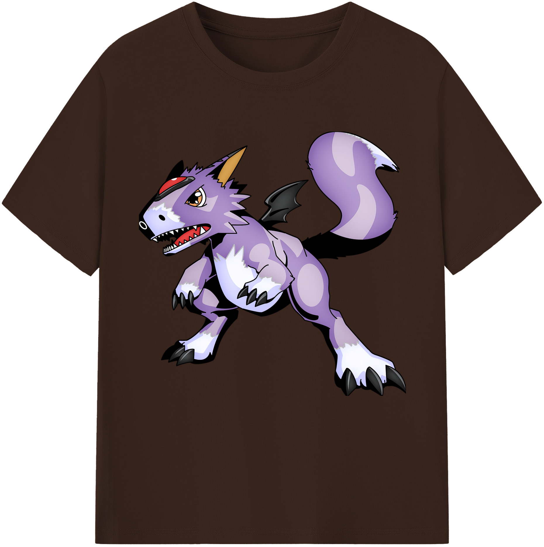 （画像用） Digimon デジタルモンスター/デジモン 綿100％半袖Tシャツ（フロントプリント）