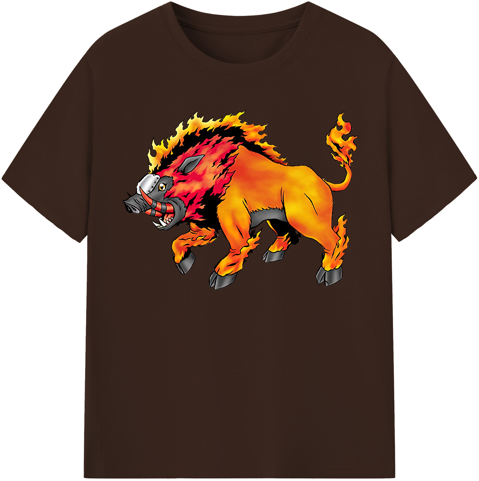 （画像用） Digimon デジタルモンスター/デジモン 綿100％半袖Tシャツ（フロントプリント）