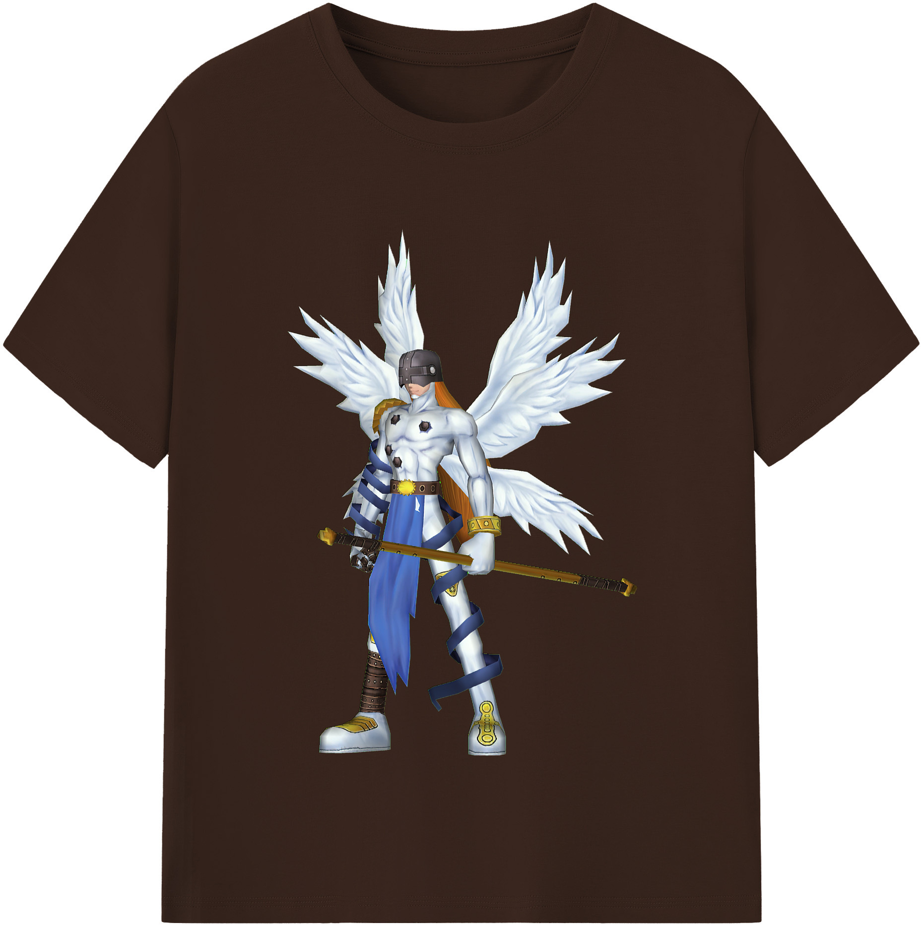 （画像用） Digimon デジタルモンスター/デジモン 綿100％半袖Tシャツ（フロントプリント）