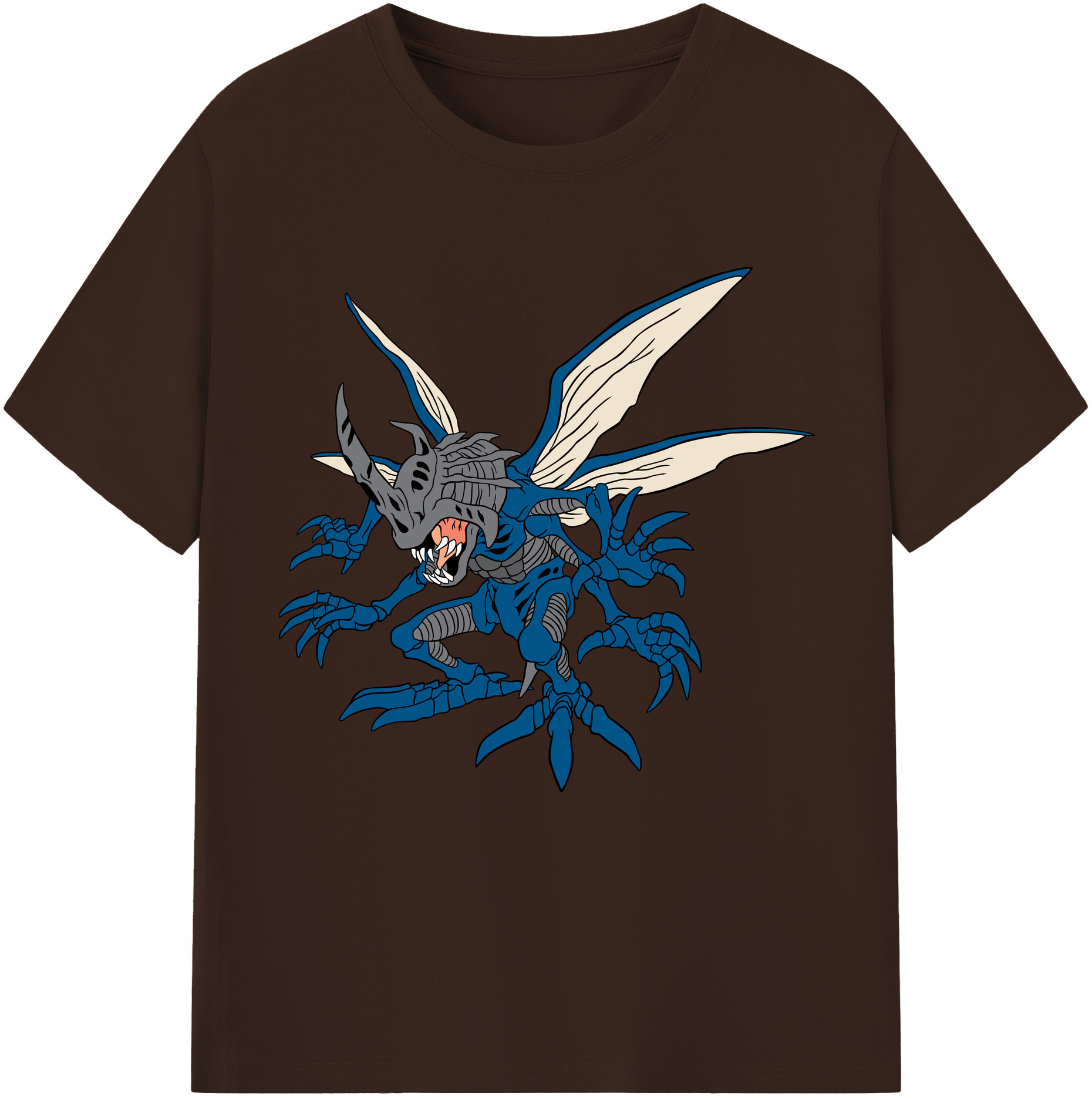 （画像用） Digimon デジタルモンスター/デジモン 綿100％半袖Tシャツ（フロントプリント）