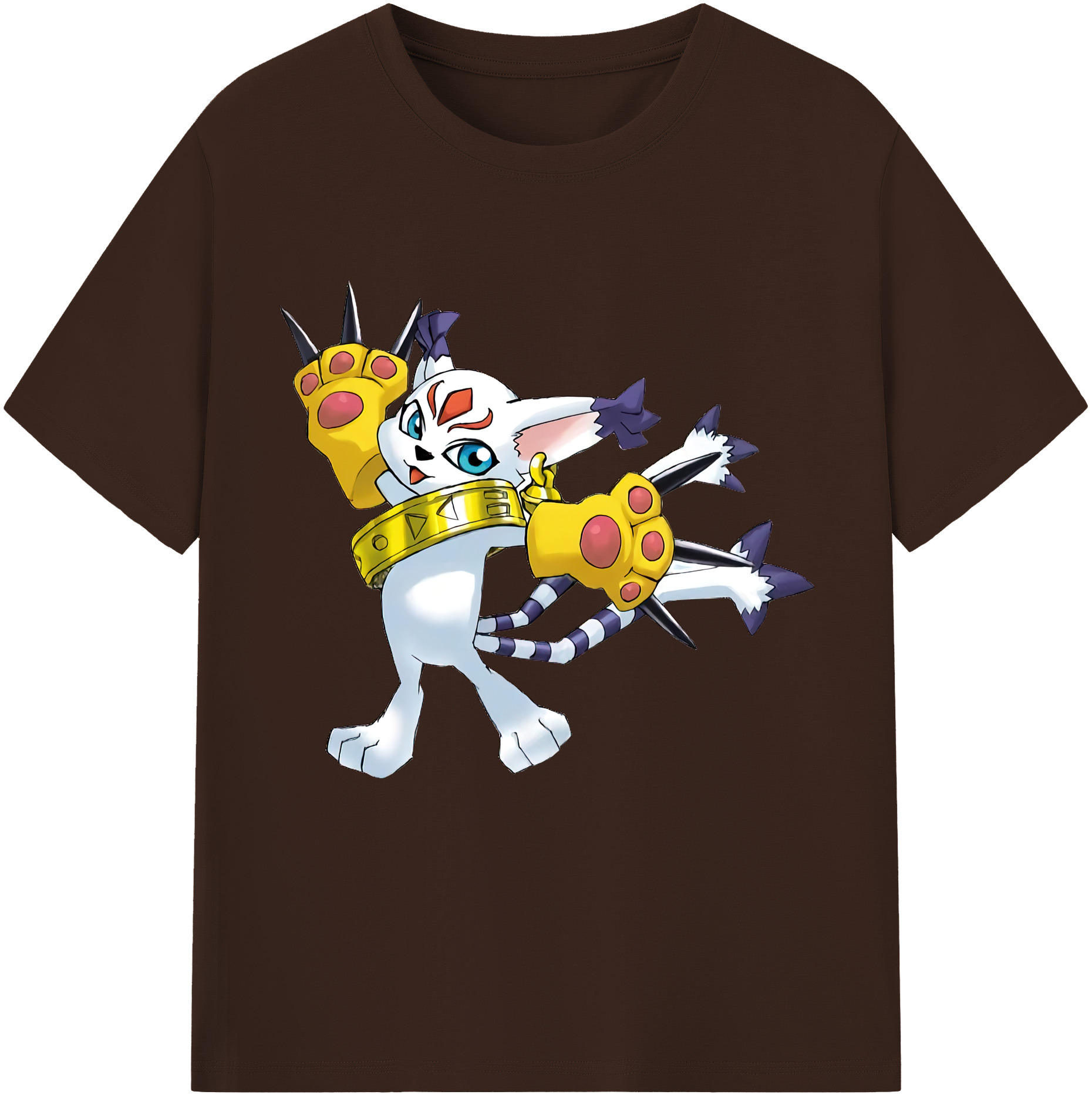（画像用） Digimon デジタルモンスター/デジモン 綿100％半袖Tシャツ（フロントプリント）