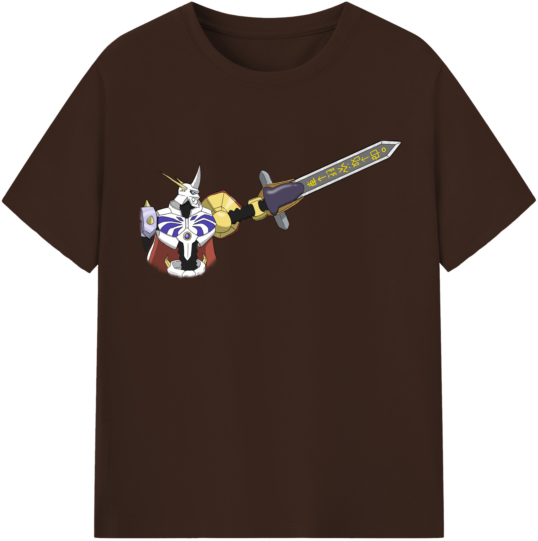 （画像用） Digimon デジタルモンスター/デジモン 綿100％半袖Tシャツ（フロントプリント）