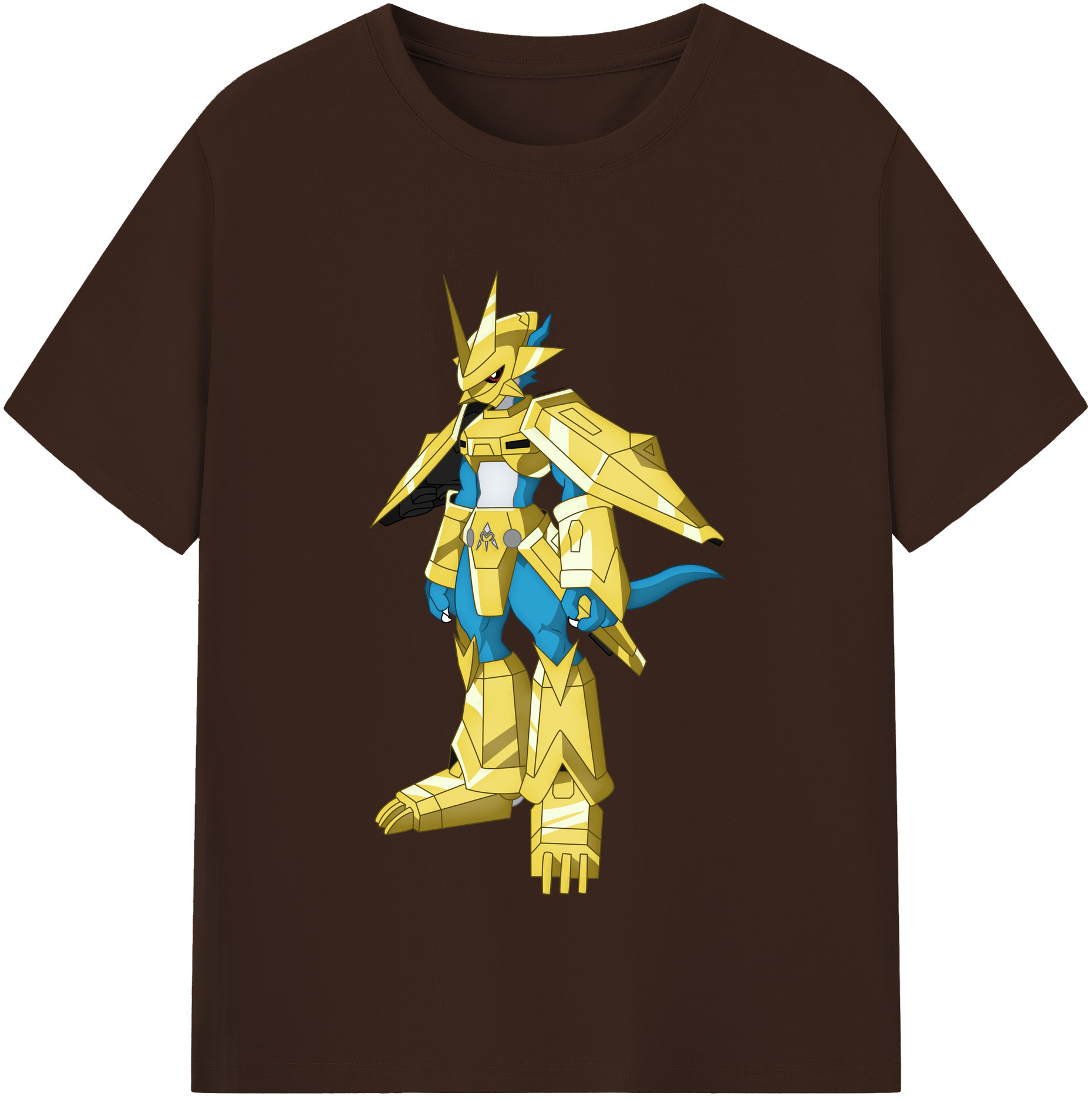 （画像用） Digimon デジタルモンスター/デジモン 綿100％半袖Tシャツ（フロントプリント）
