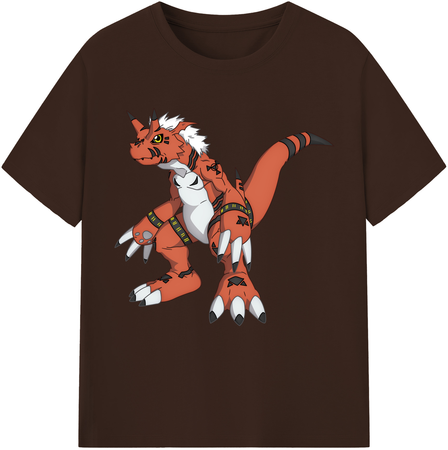 （画像用） Digimon デジタルモンスター/デジモン 綿100％半袖Tシャツ（フロントプリント）