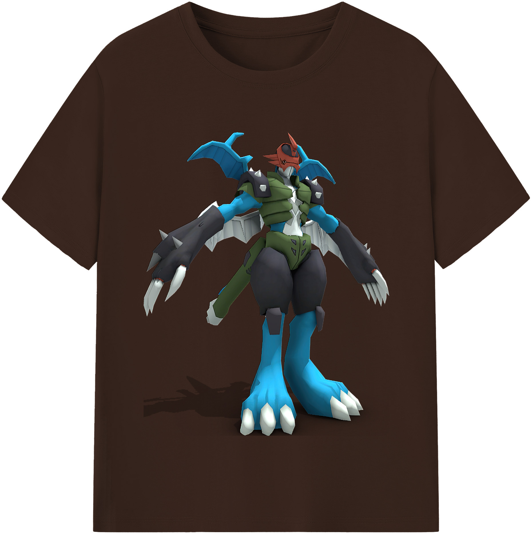 （画像用） Digimon デジタルモンスター/デジモン 綿100％半袖Tシャツ（フロントプリント）
