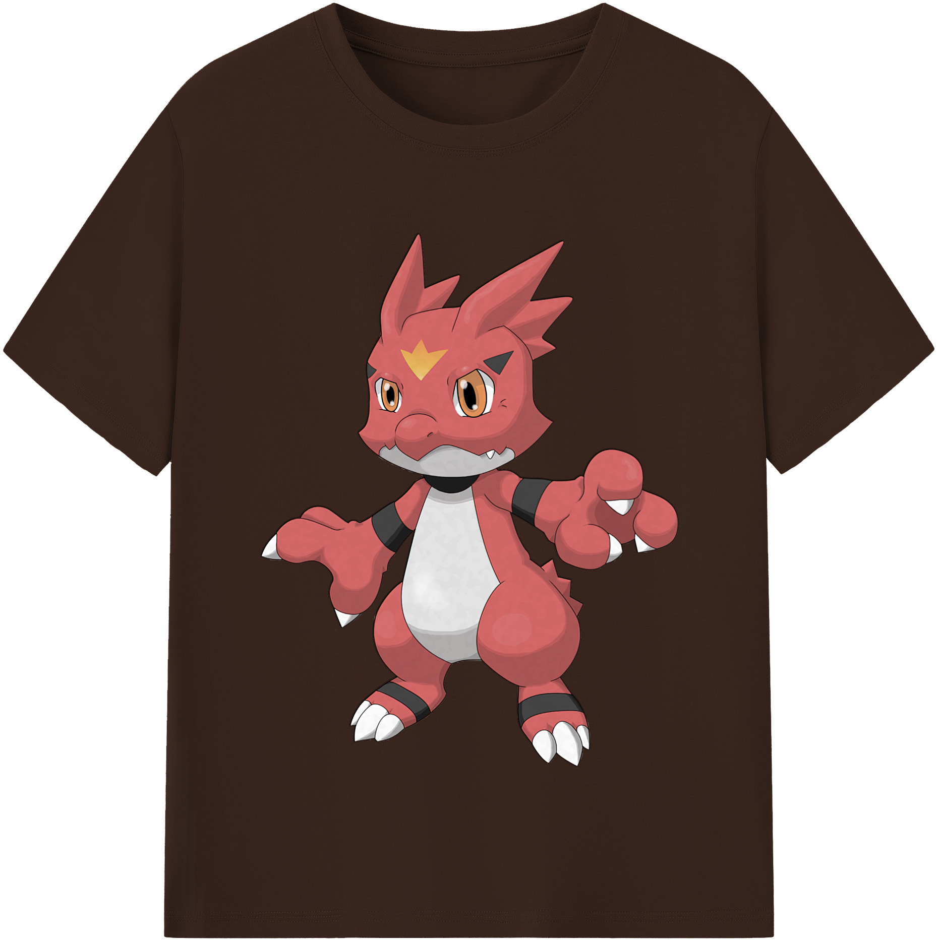 （画像用） Digimon デジタルモンスター/デジモン 綿100％半袖Tシャツ（フロントプリント）