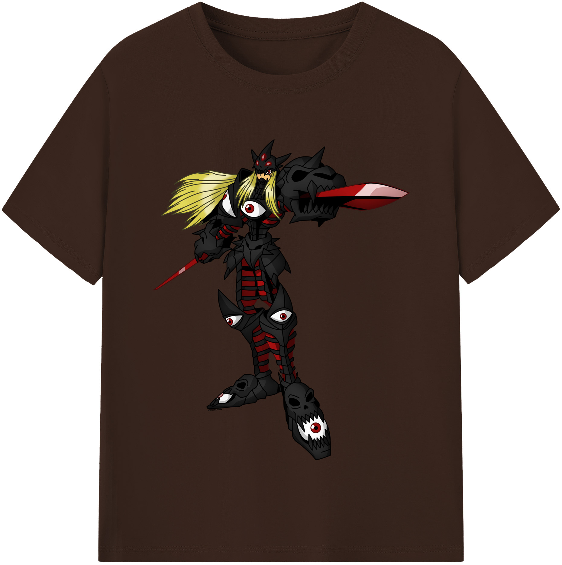 （画像用） Digimon デジタルモンスター/デジモン 綿100％半袖Tシャツ（フロントプリント）