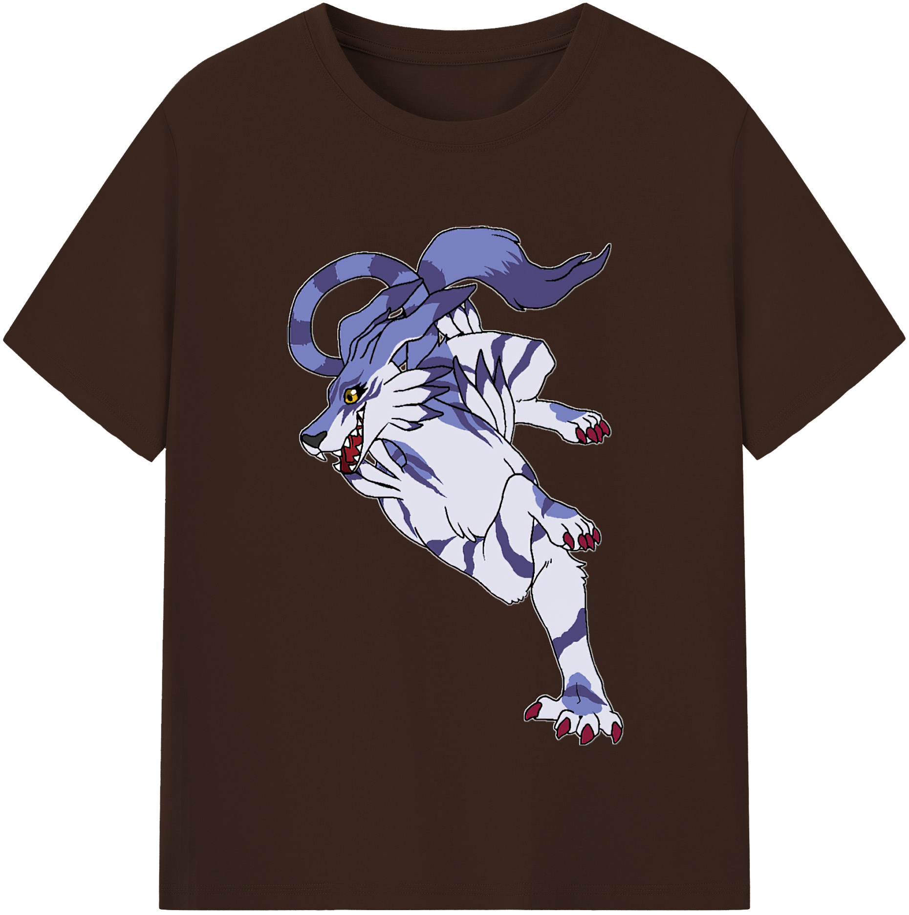 （画像用） Digimon デジタルモンスター/デジモン 綿100％半袖Tシャツ（フロントプリント）